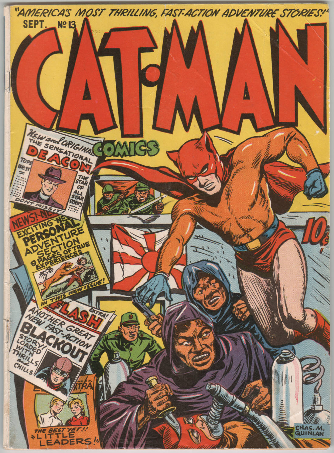 Read online Cat-Man Comics comic -  Issue #13 - 1