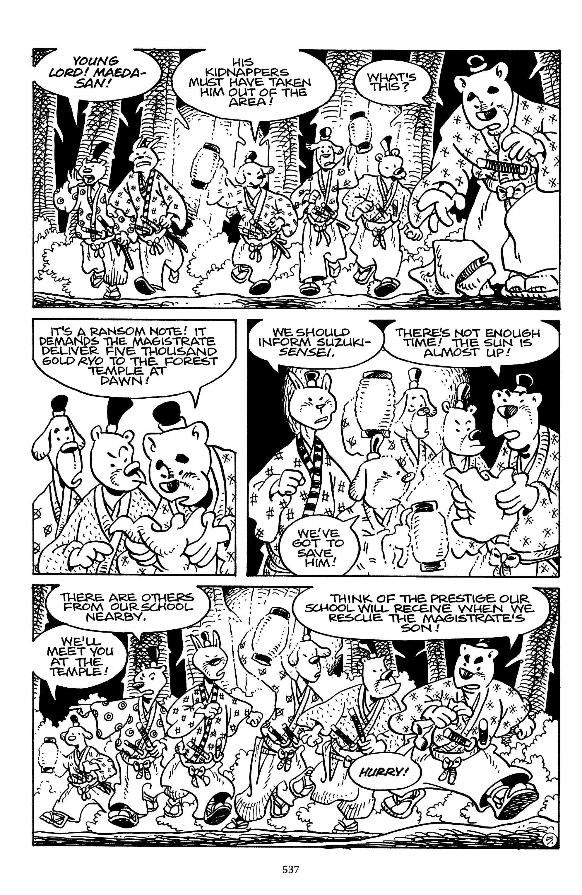 Read online The Usagi Yojimbo Saga (2021) comic -  Issue # TPB 7 (Part 6) - 27