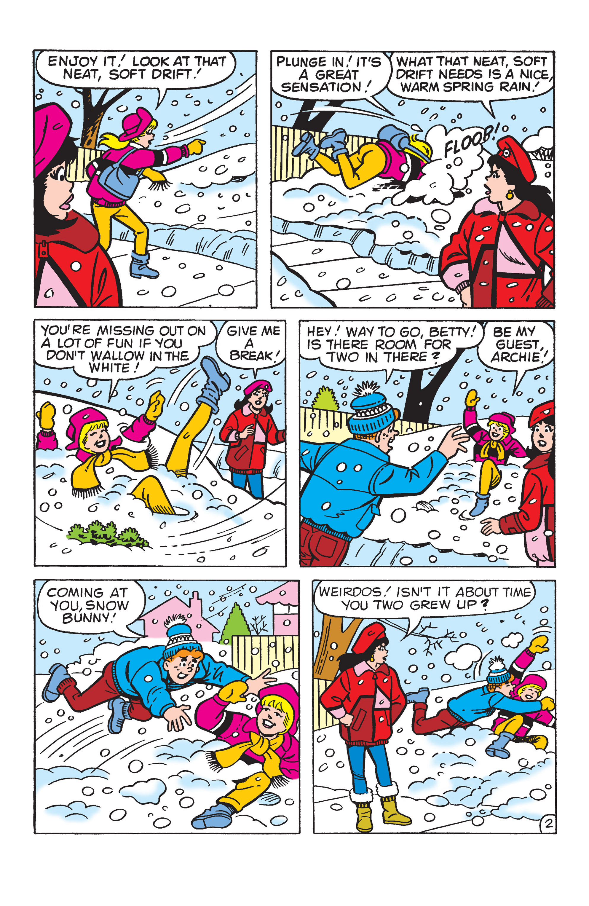Read online B&V Friends: Snow Day! comic -  Issue # TPB - 50