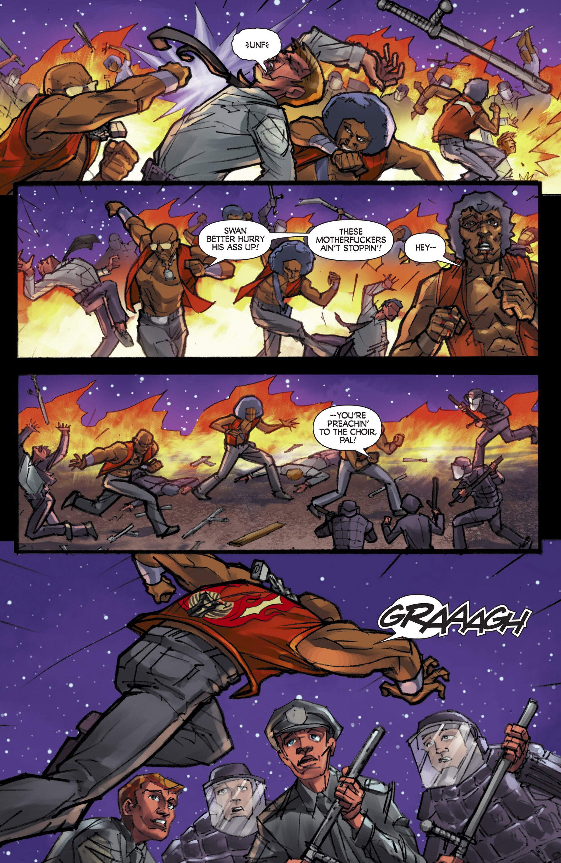 Read online The Warriors: Jailbreak comic -  Issue #4 - 7