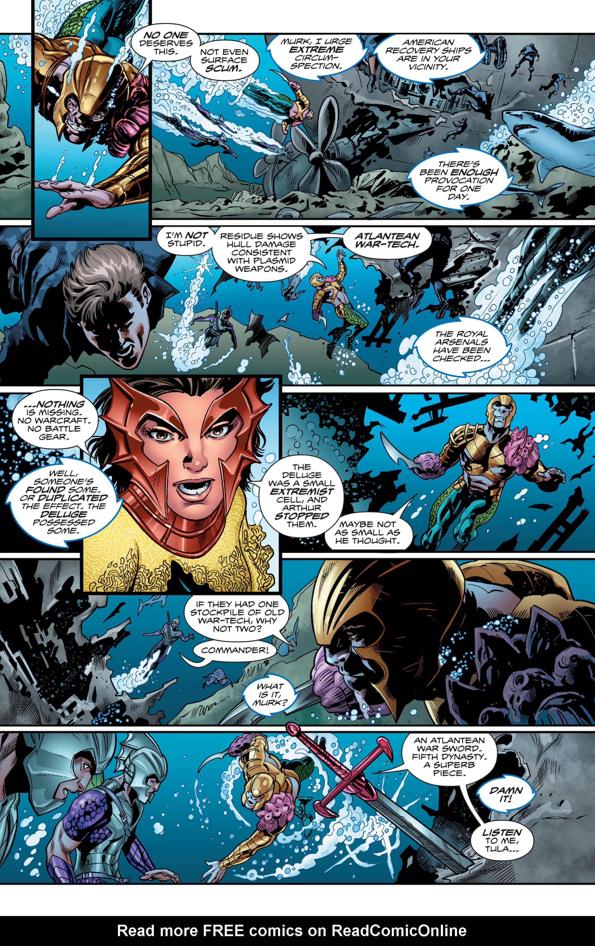 Read online Aquaman (2016) comic -  Issue #4 - 11