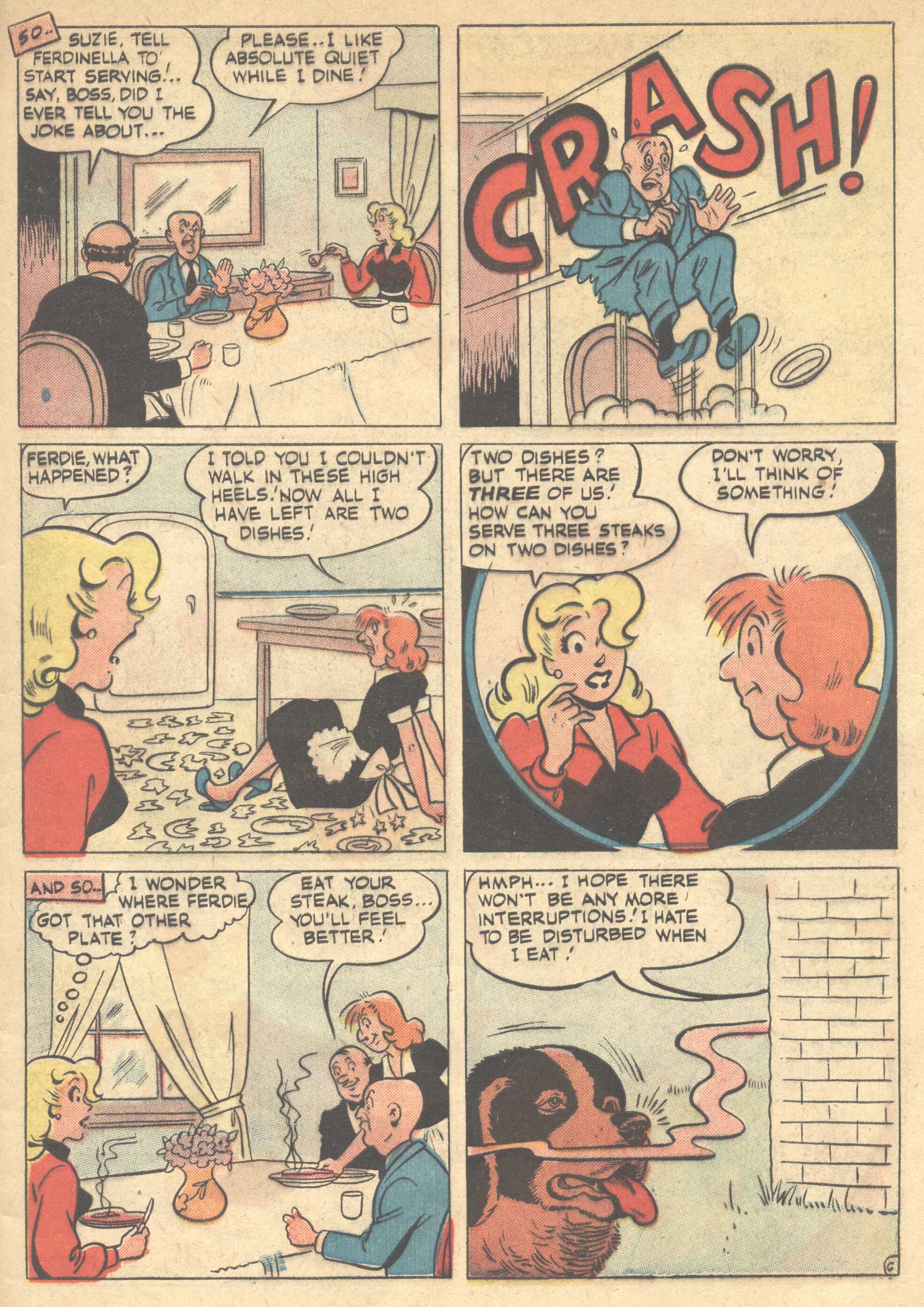 Read online Suzie Comics comic -  Issue #89 - 29