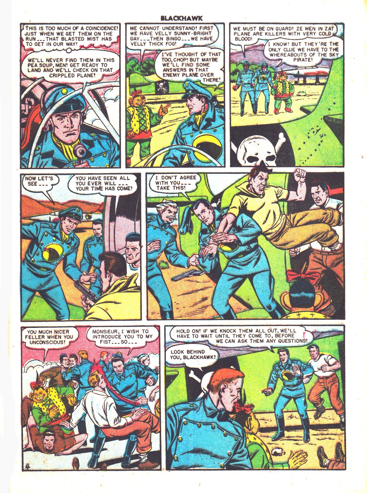 Read online Blackhawk (1957) comic -  Issue #38 - 45