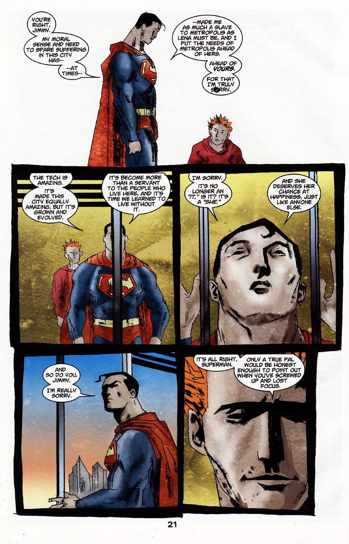 Read online Superman: Metropolis comic -  Issue #7 - 22