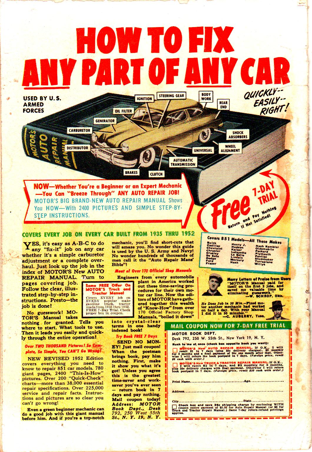 Read online The Vault of Horror (1950) comic -  Issue #30 - 37