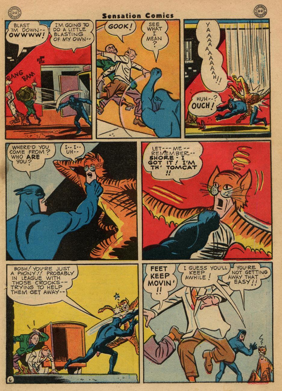 Read online Sensation (Mystery) Comics comic -  Issue #49 - 47