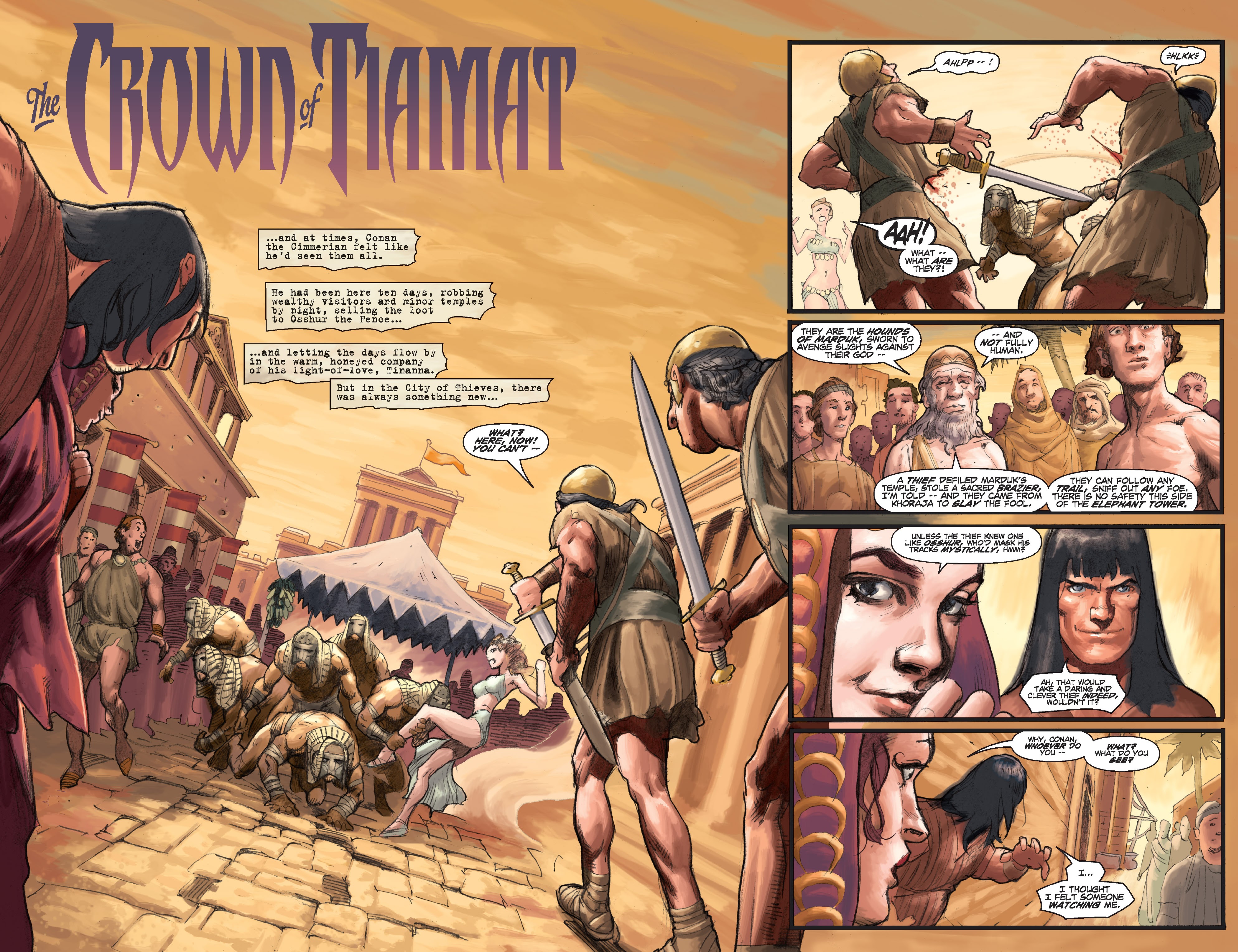Read online Conan Chronicles Epic Collection comic -  Issue # TPB Out of the Darksome Hills (Part 5) - 36