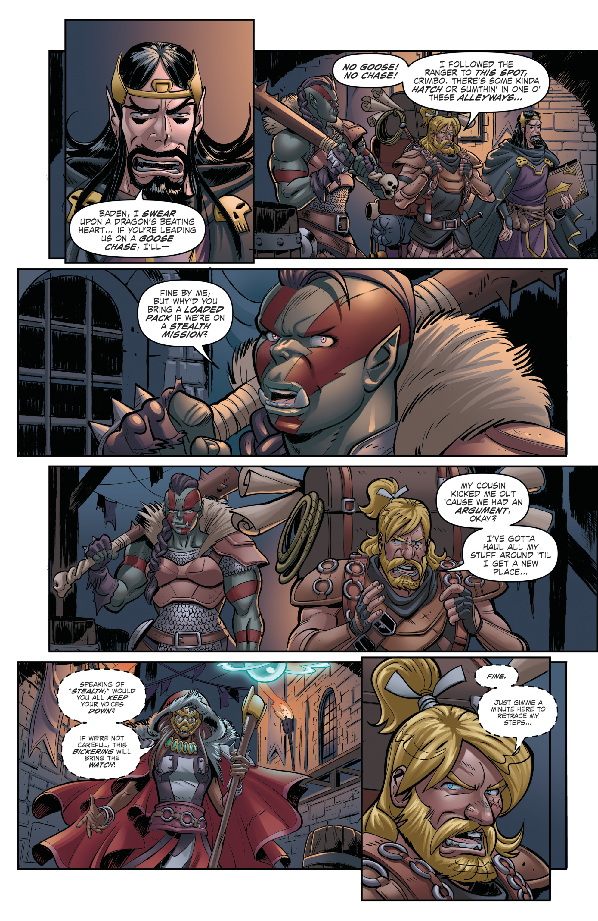 Read online Dungeons & Dragons: Evil At Baldur's Gate comic -  Issue # _TPB - 100