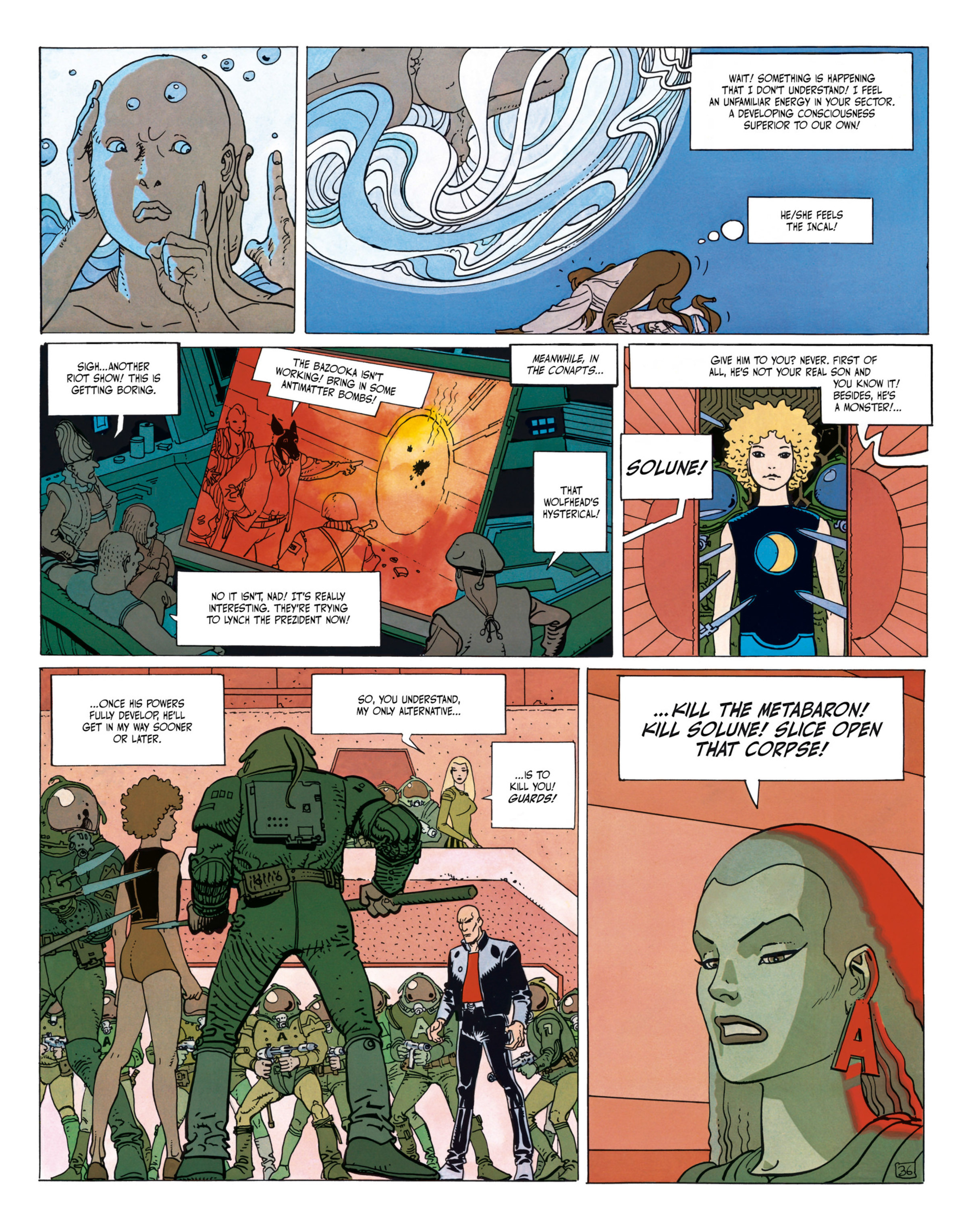 Read online The Incal comic -  Issue # TPB 2 - 39