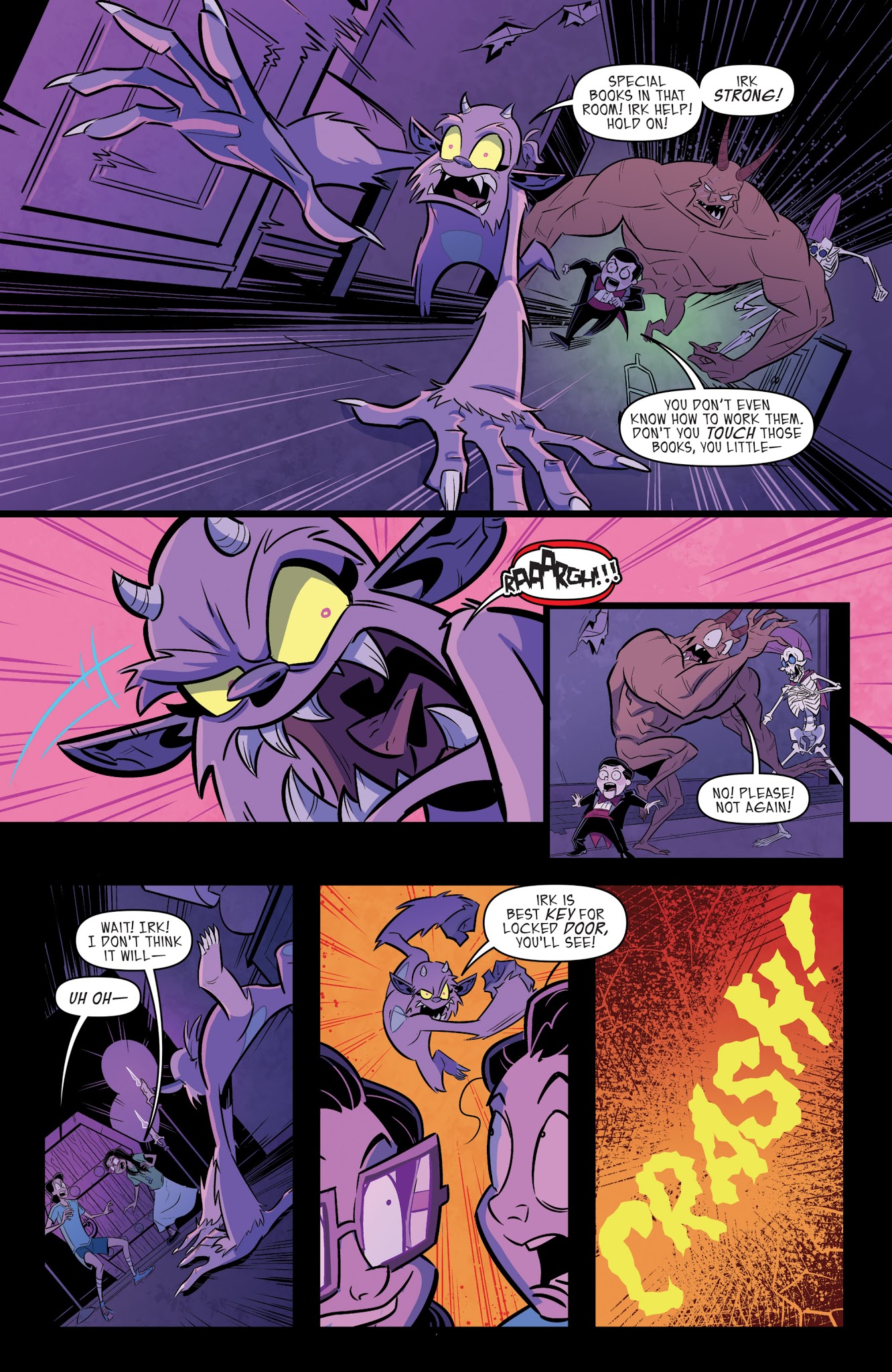 Read online Goosebumps: Monsters At Midnight comic -  Issue #3 - 14