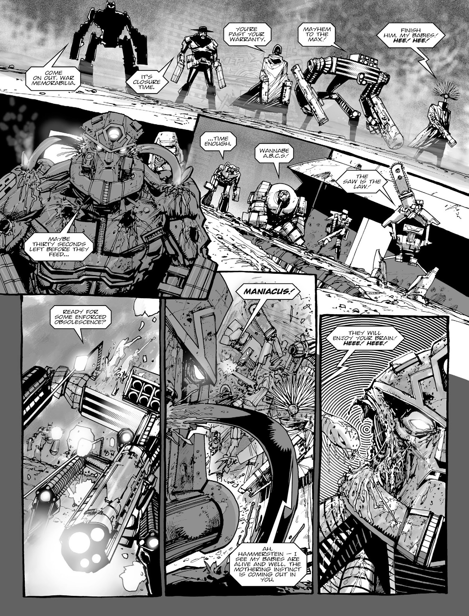 Read online ABC Warriors: The Mek Files comic -  Issue # TPB 3 - 241