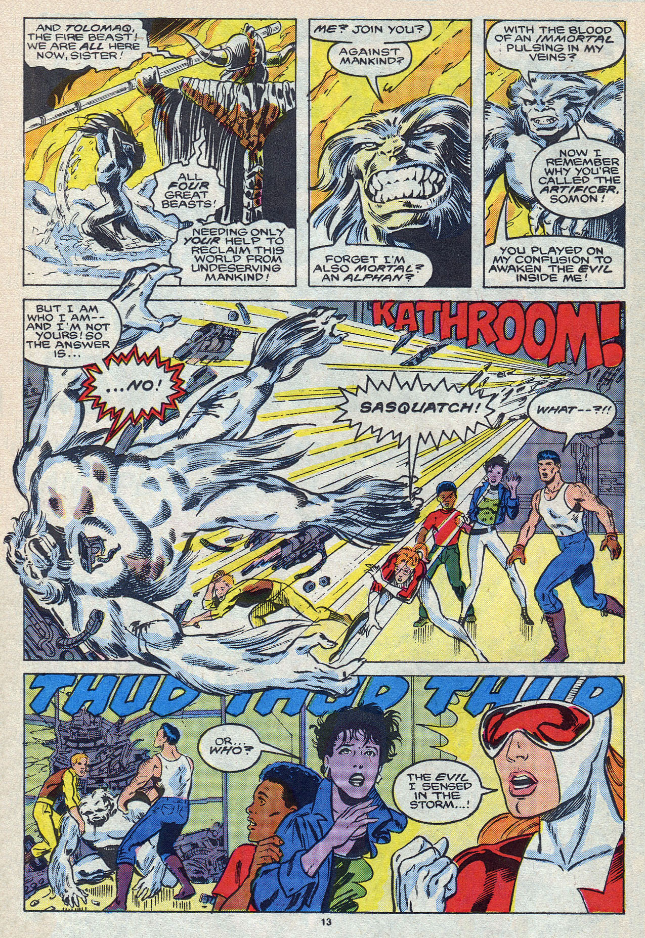 Read online Alpha Flight (1983) comic -  Issue #55 - 19