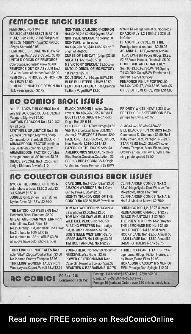 Read online Femforce comic -  Issue #44 - 27