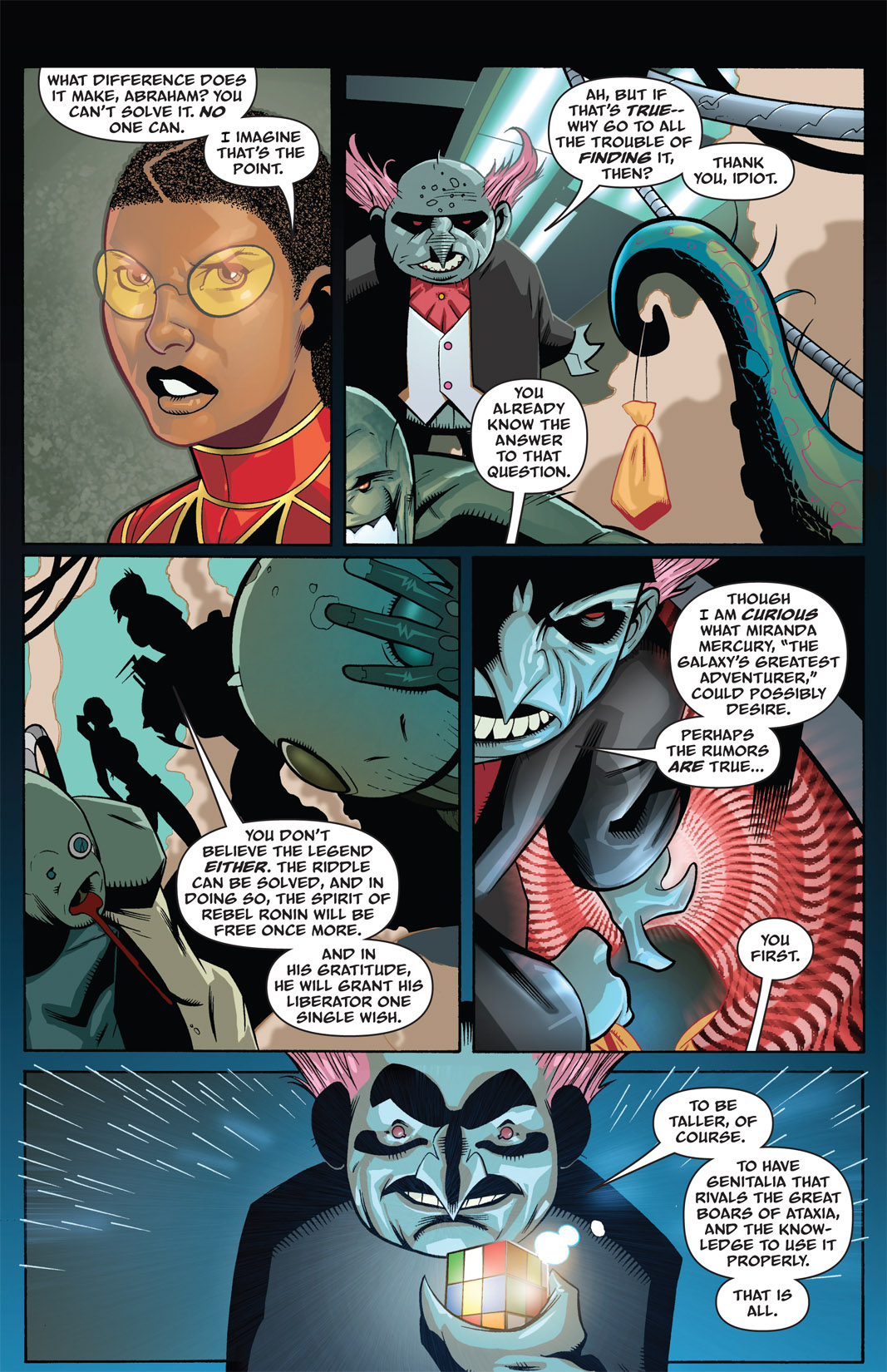 Read online The Many Adventures of Miranda Mercury: Time Runs Out comic -  Issue # TPB - 16