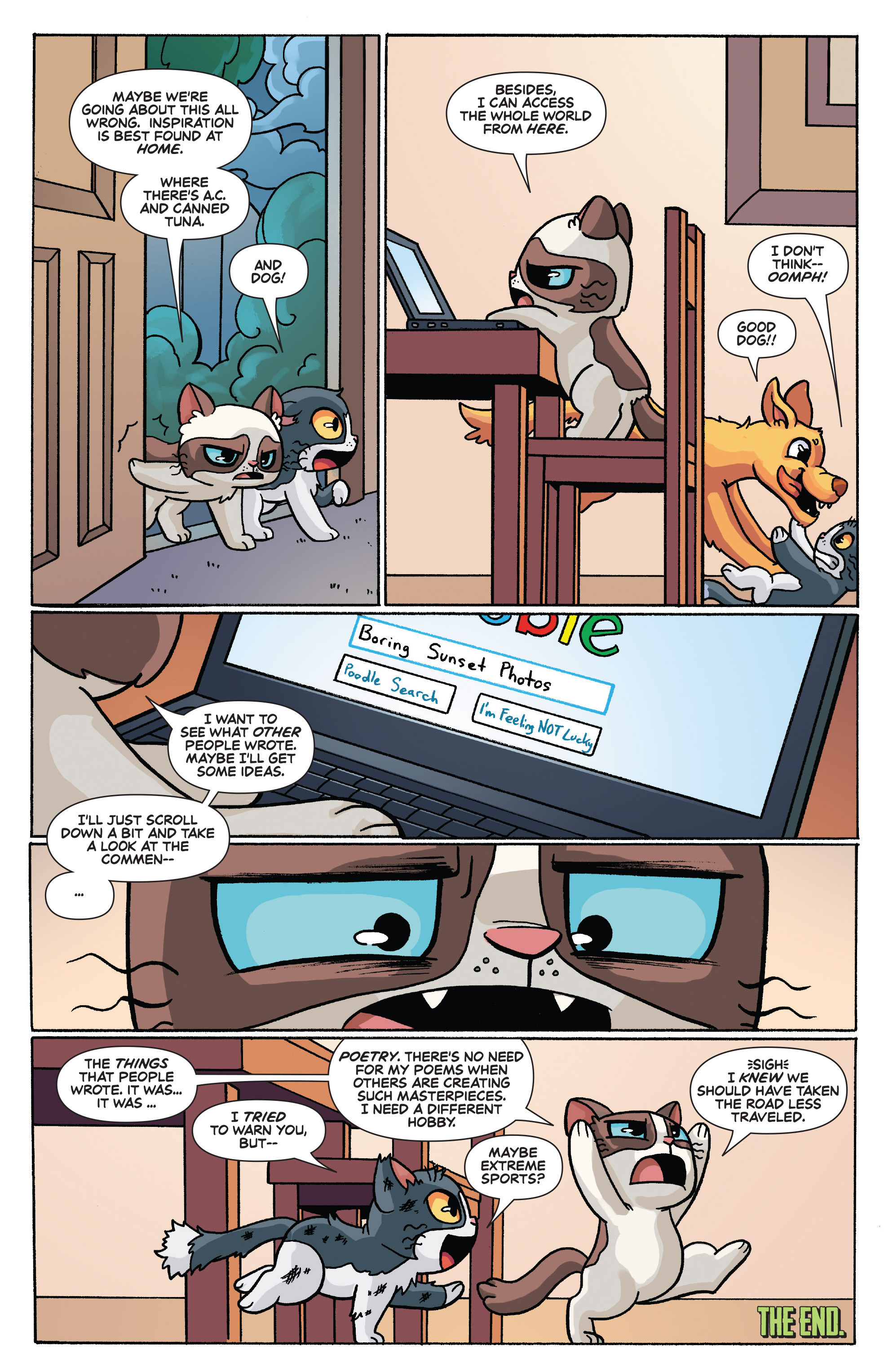 Read online Grumpy Cat & Pokey comic -  Issue #1 - 9