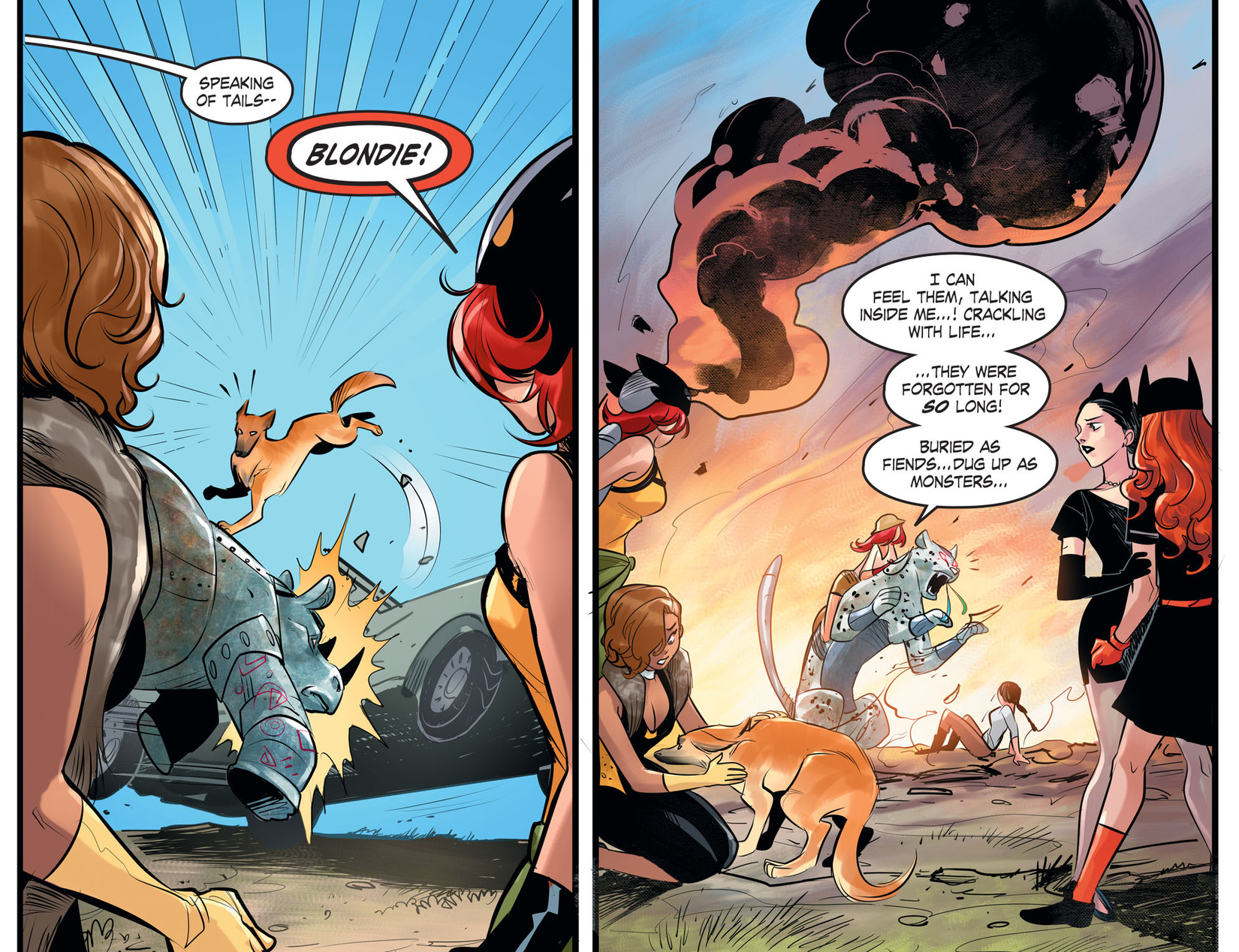 Read online DC Comics: Bombshells comic -  Issue #61 - 6