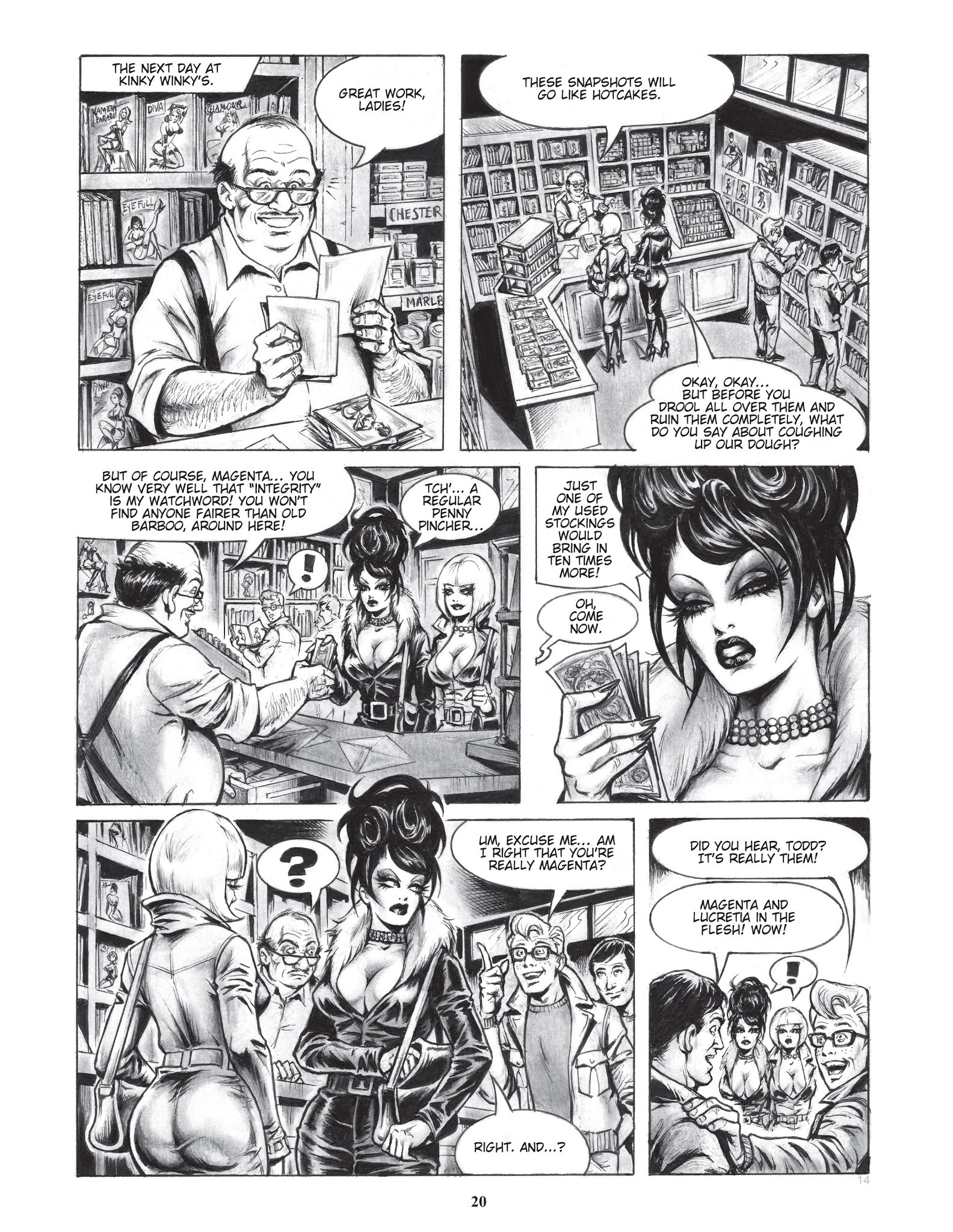 Read online Magenta: Noir Fatale comic -  Issue # TPB - 19