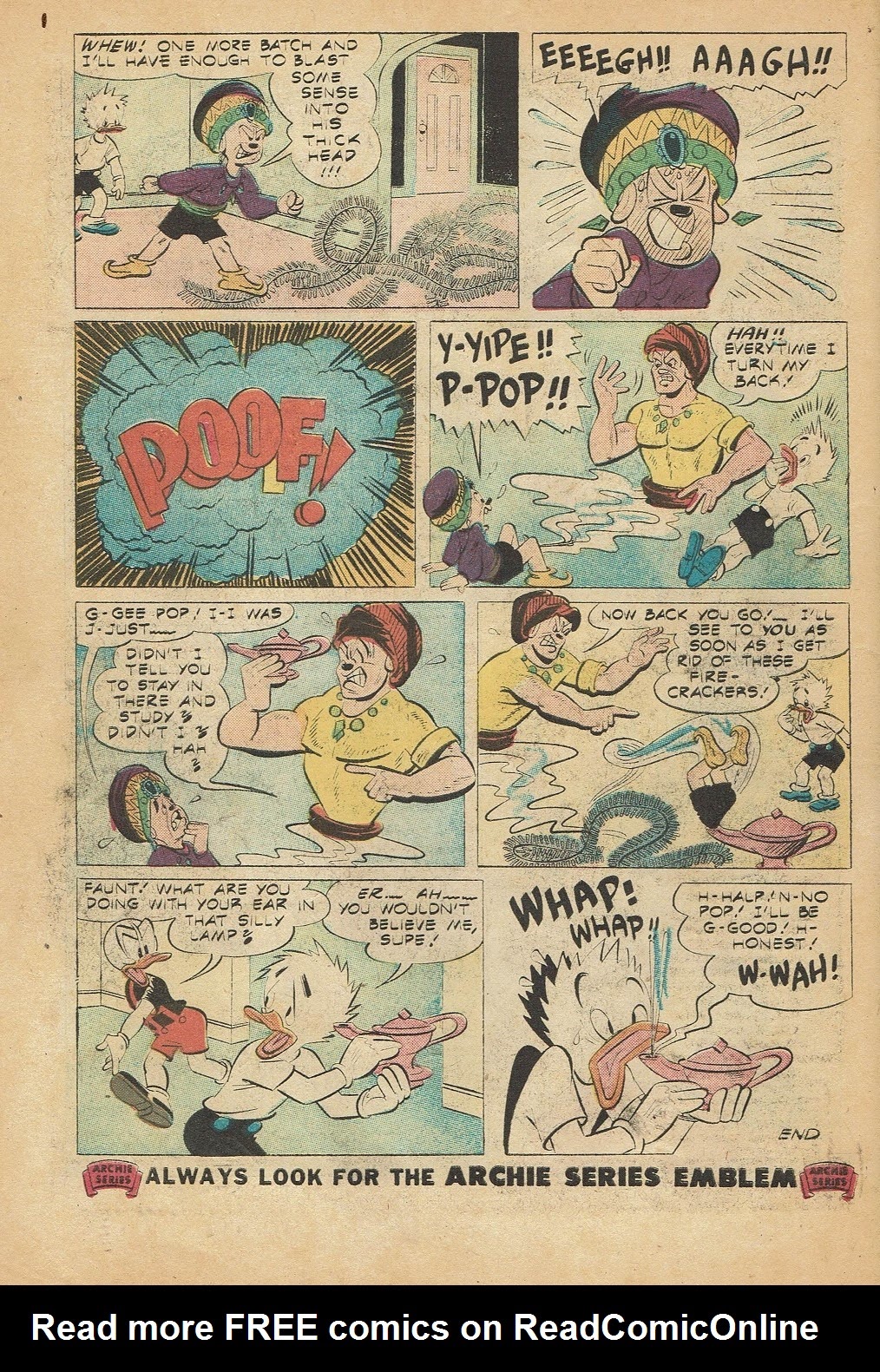 Read online Super Duck Comics comic -  Issue #70 - 34