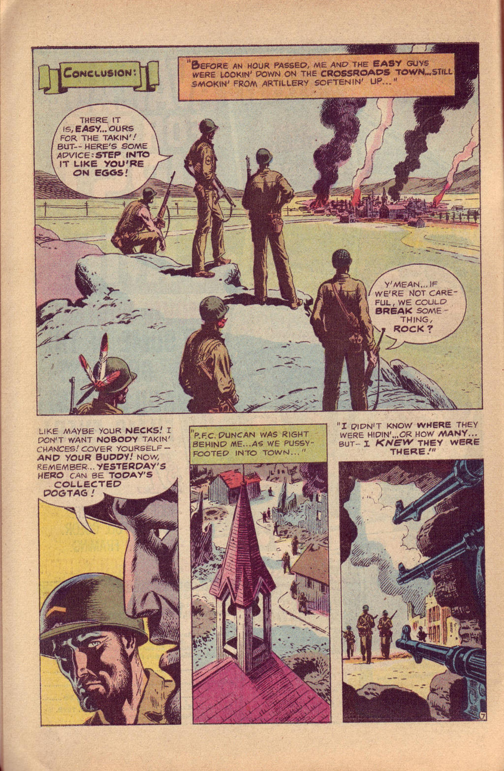 Read online Our Army at War (1952) comic -  Issue #219 - 10