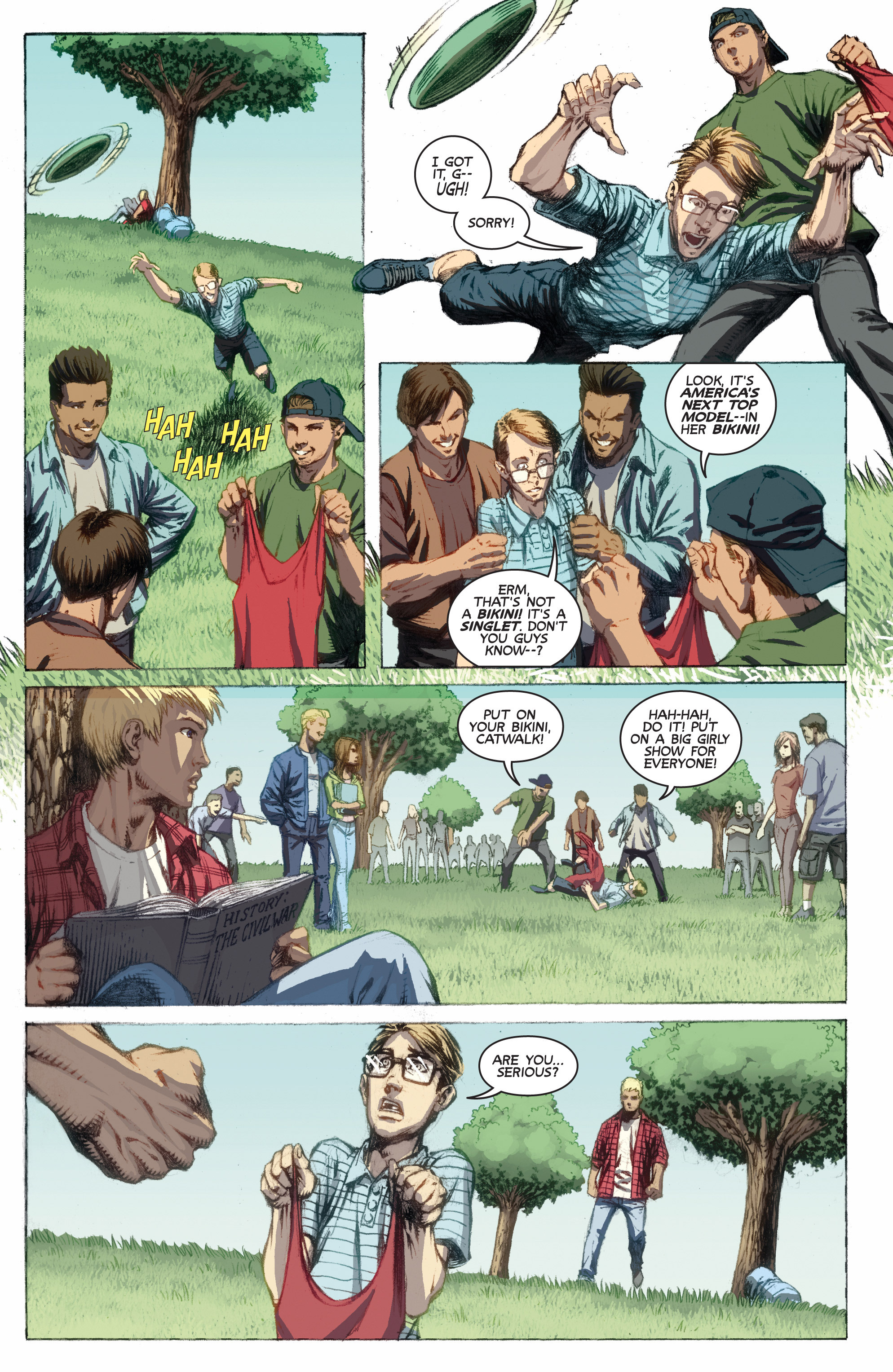 Read online Cage Hero comic -  Issue #1 - 10