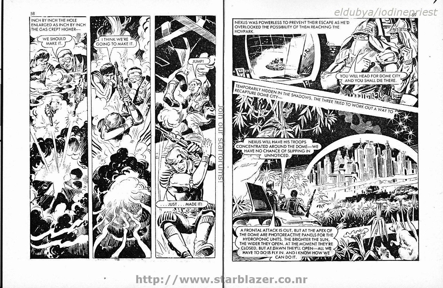 Read online Starblazer comic -  Issue #164 - 31
