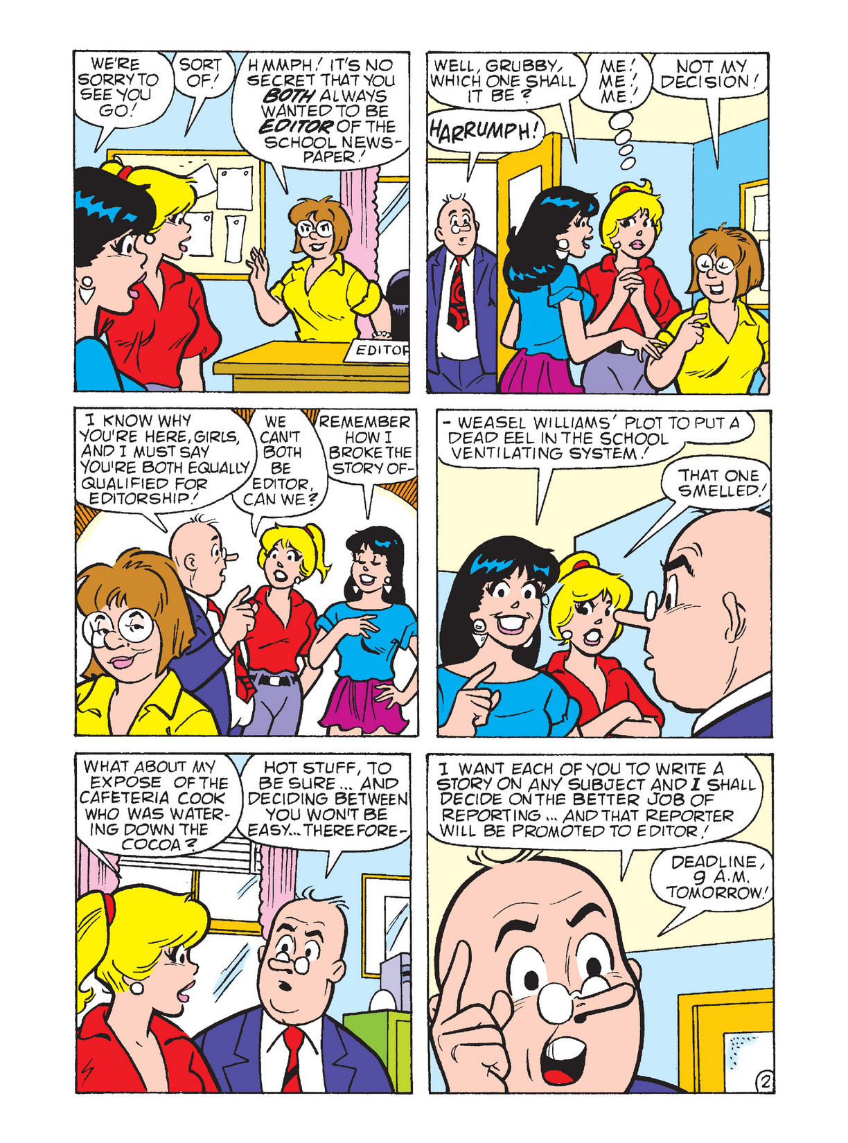 Read online Betty and Veronica Double Digest comic -  Issue #223 - 204