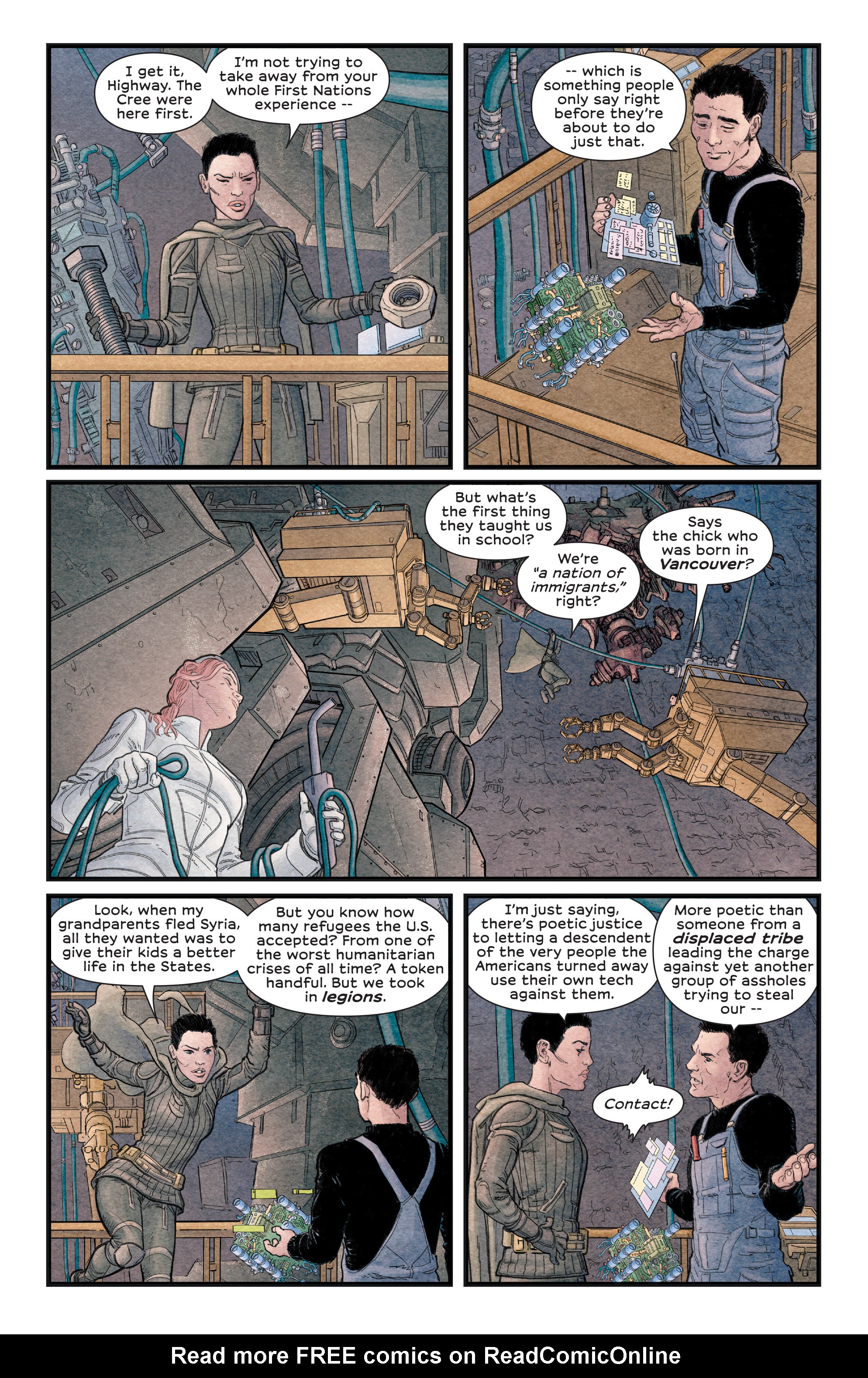 Read online We Stand On Guard (2015) comic -  Issue #4 - 8