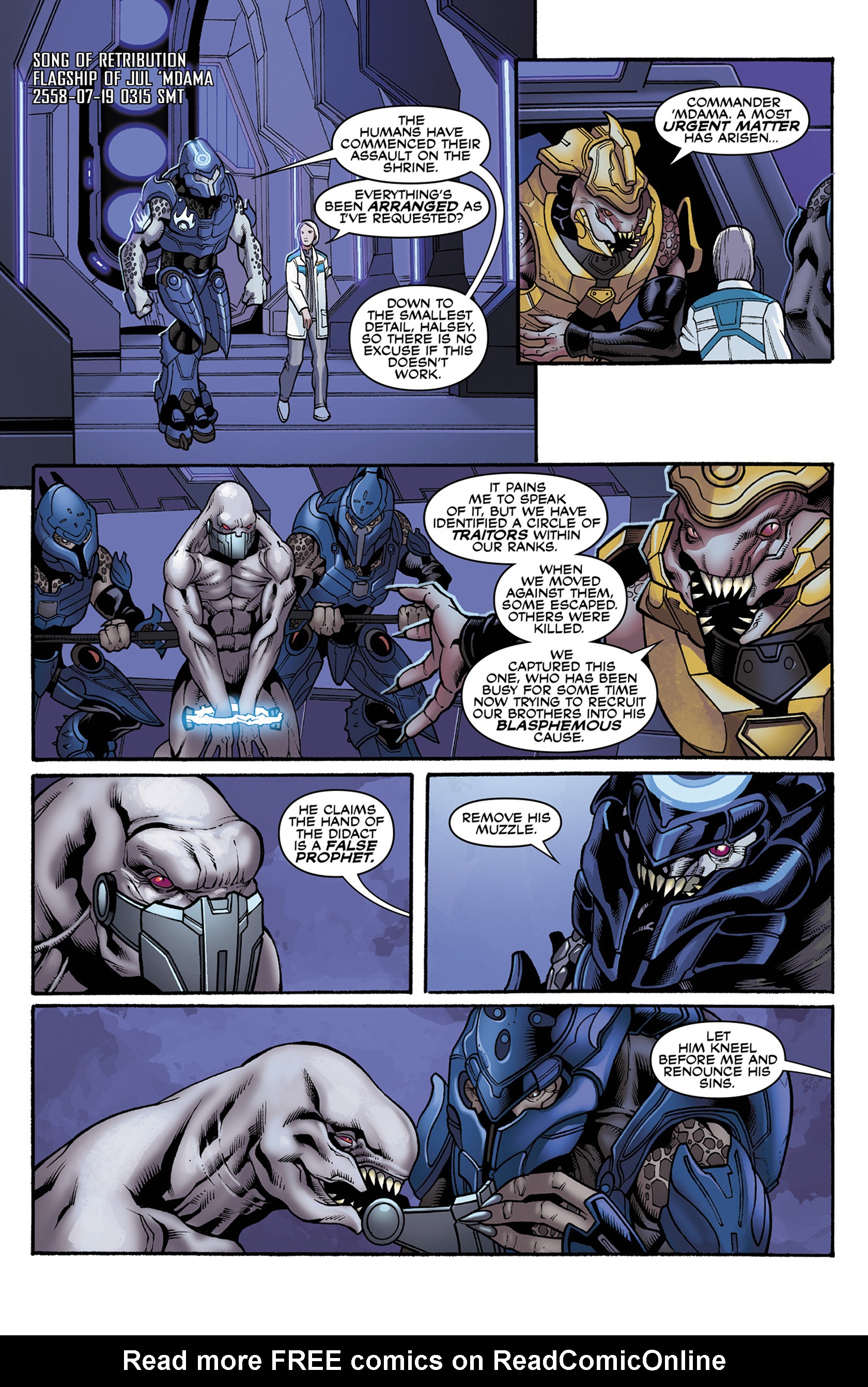 Read online Halo: Escalation comic -  Issue #14 - 6