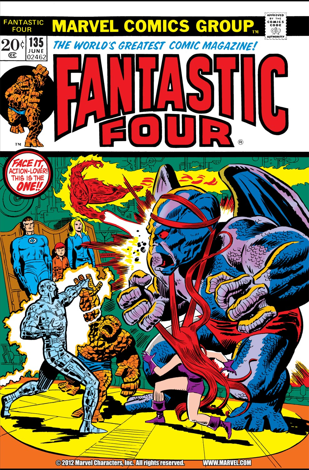 Read online Fantastic Four (1961) comic -  Issue #135 - 1
