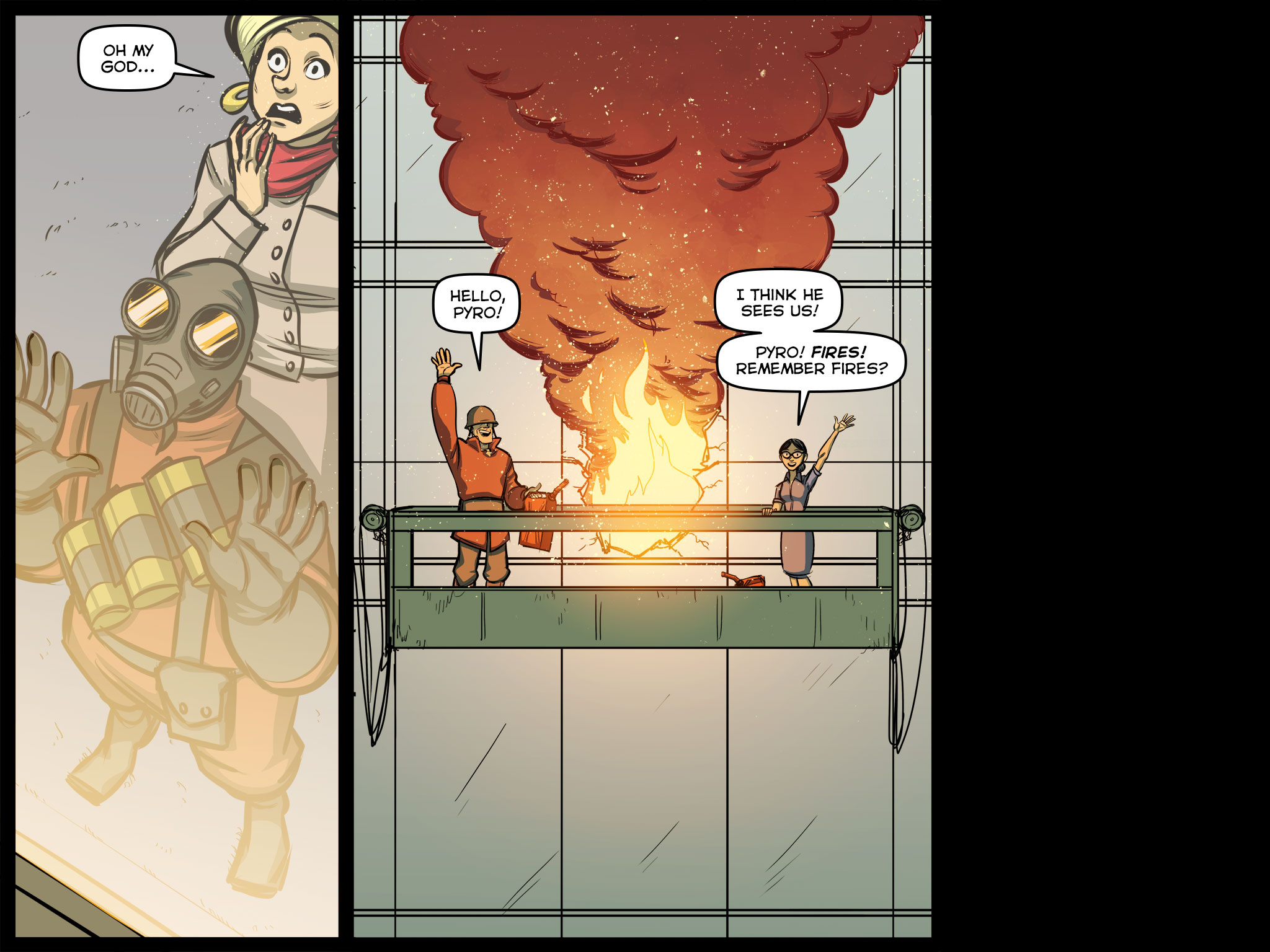 Read online Team Fortress 2 comic -  Issue #1 - 51