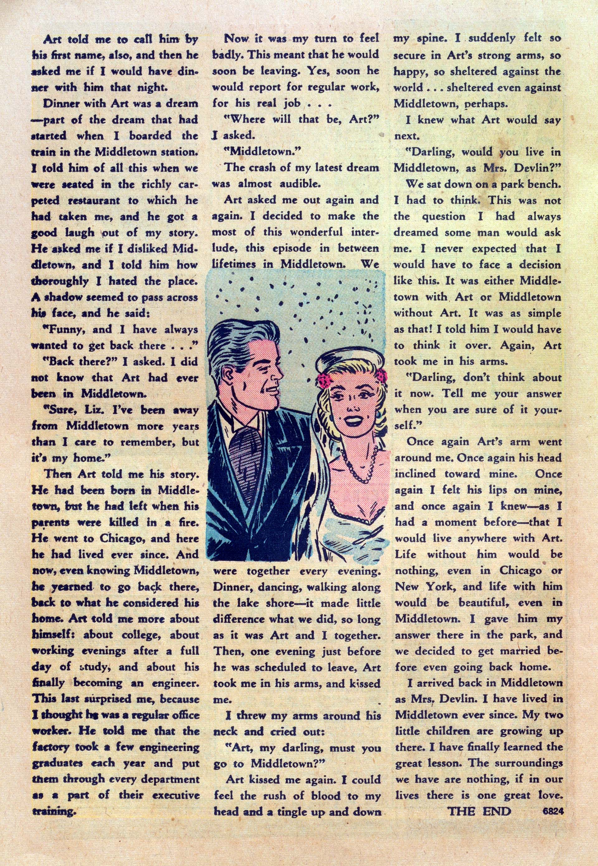 Read online Romantic Affairs comic -  Issue #3 - 24