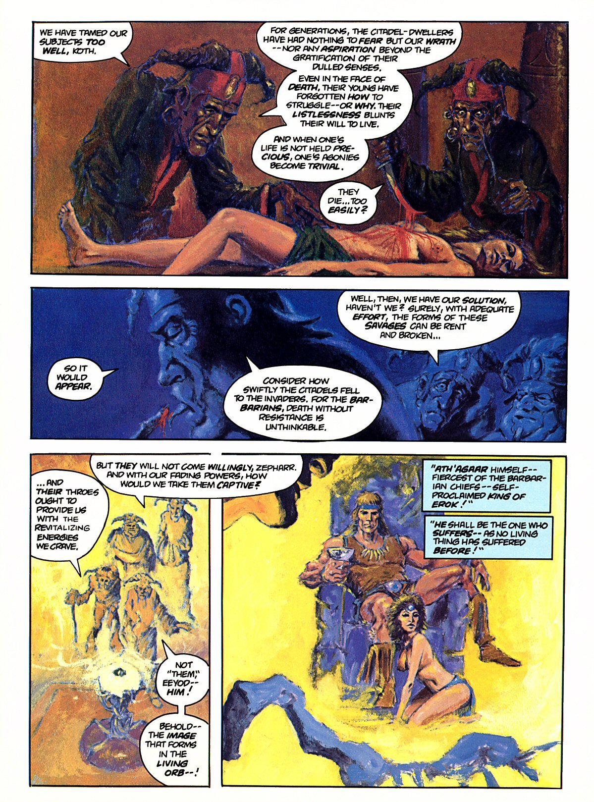 Read online Marvel Graphic Novel comic -  Issue #11 - Void Indigo - 6