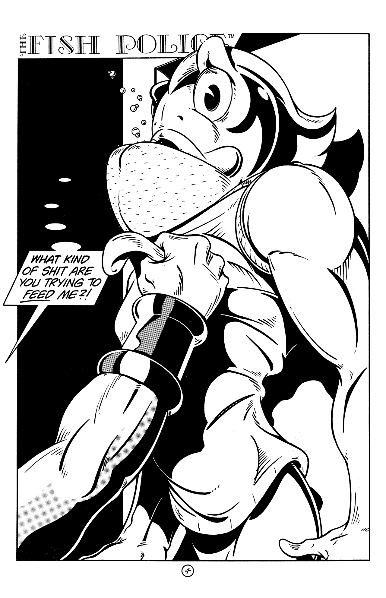 Read online The Fish Police comic -  Issue #24 - 6