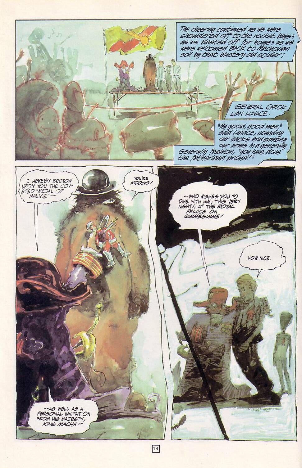 Read online Moonshadow comic -  Issue #6 - 16