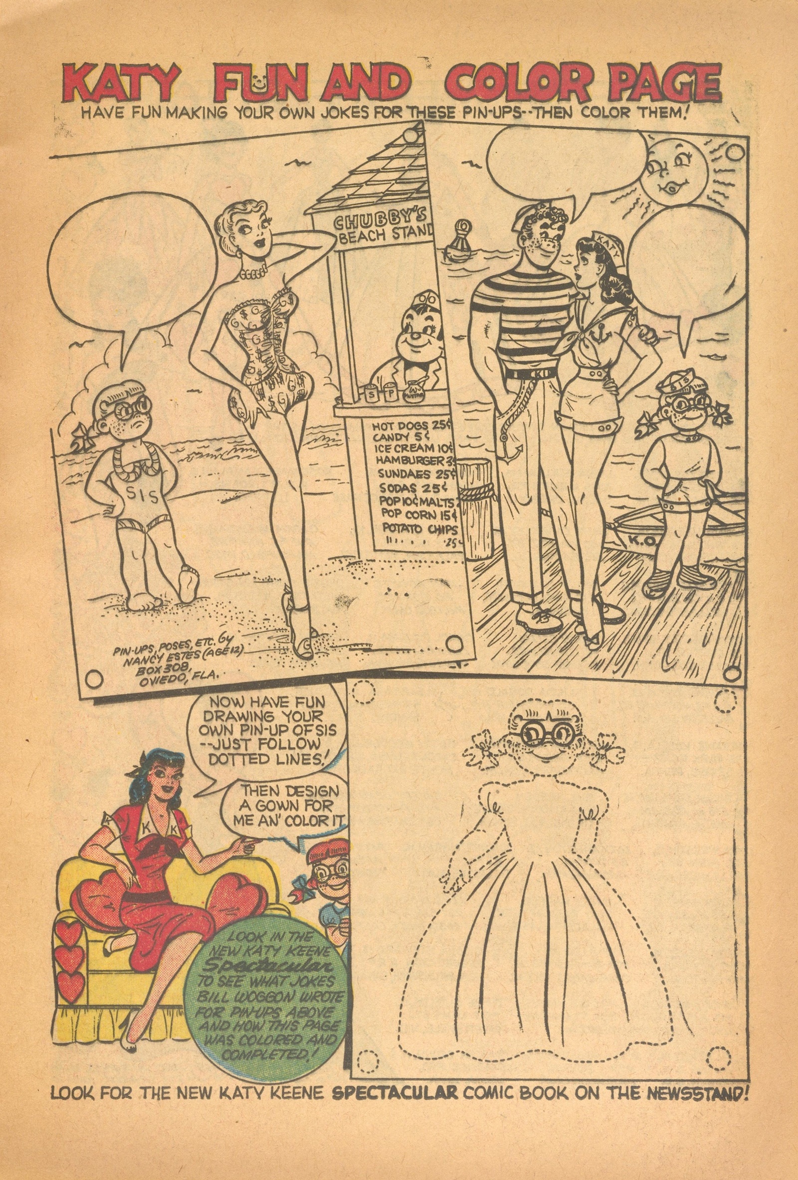 Read online Katy Keene Fashion Book comic -  Issue #13 - 15