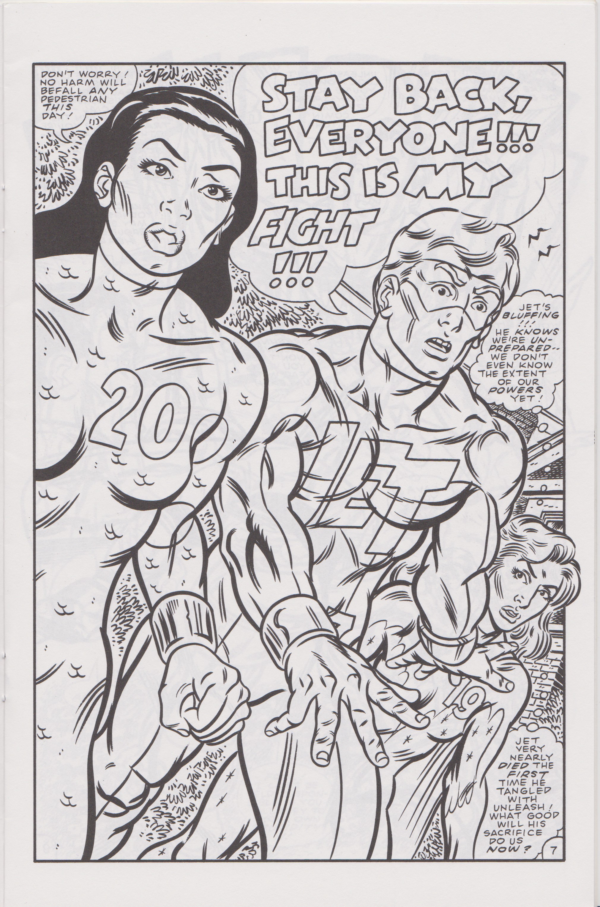 Read online Don Simpson's Bizarre Heroes comic -  Issue #10 - 9