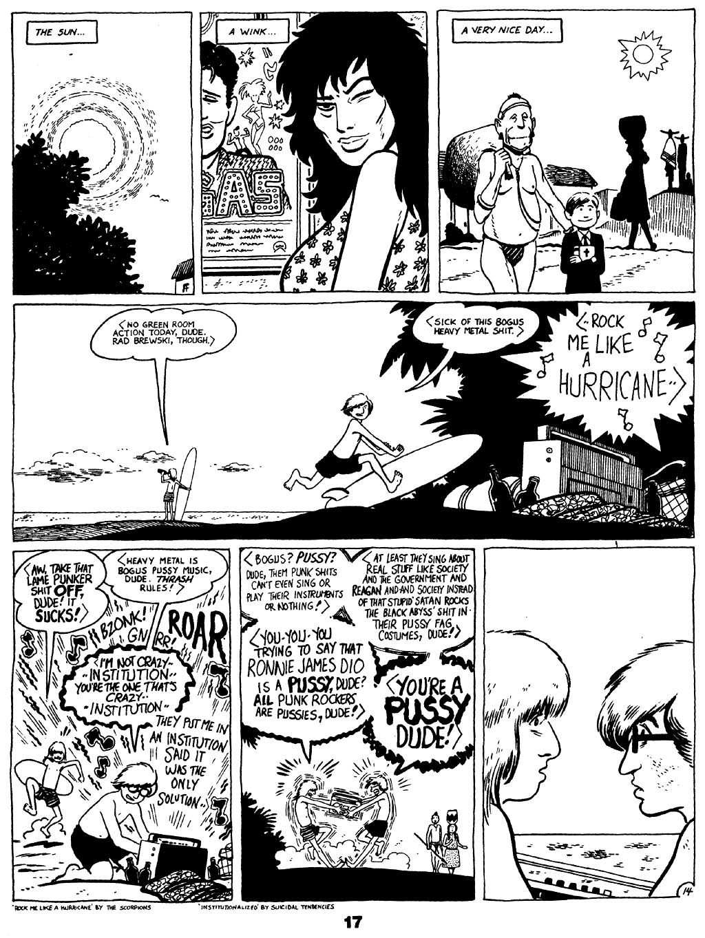 Read online Love and Rockets (1982) comic -  Issue #22 - 19