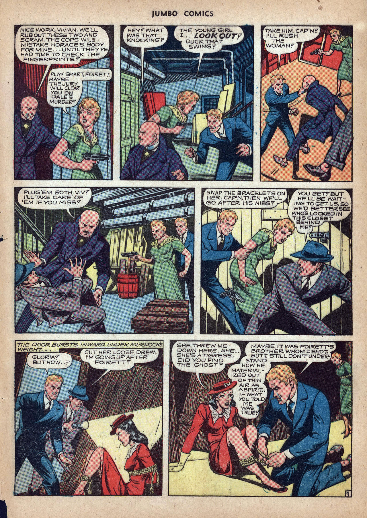 Read online Jumbo Comics comic -  Issue #54 - 57