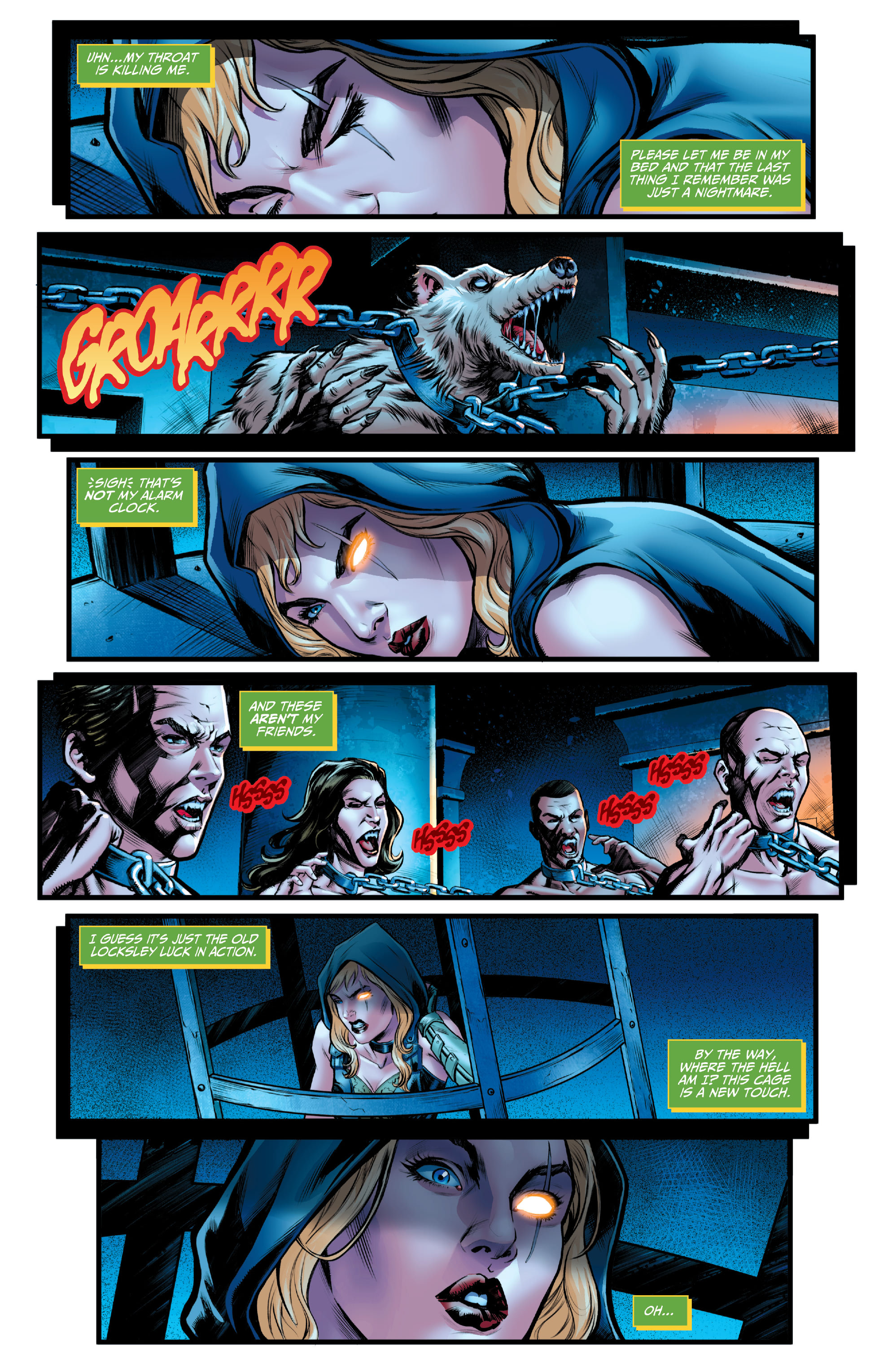 Read online Van Helsing vs The League of Monsters comic -  Issue #3 - 3