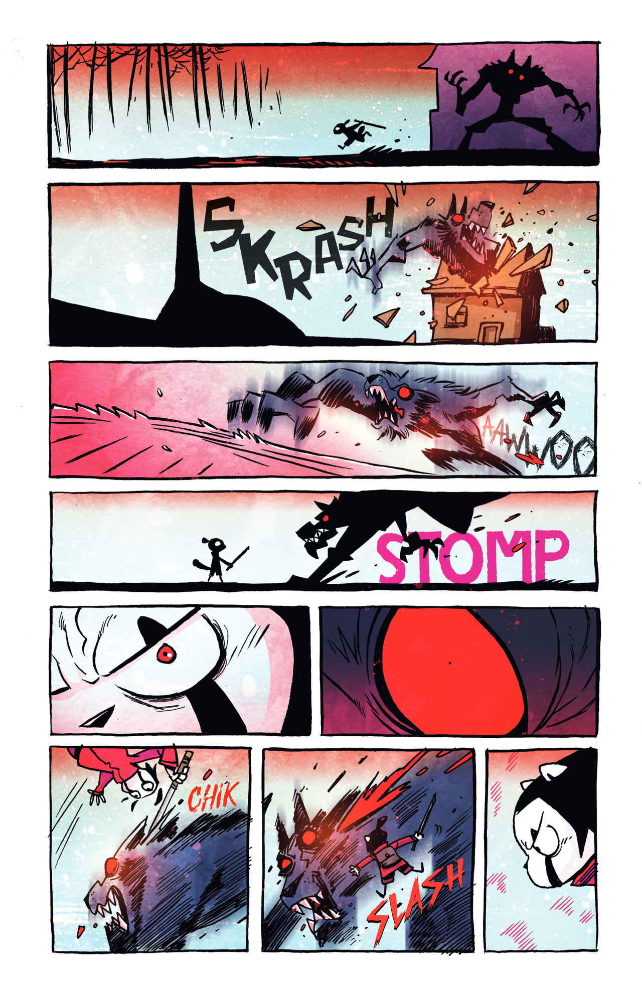Read online Little Red Ronin comic -  Issue #3 - 21