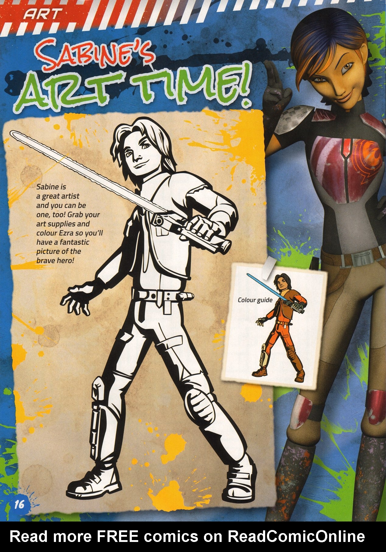 Read online Star Wars Rebels Magazine comic -  Issue #1 - 16