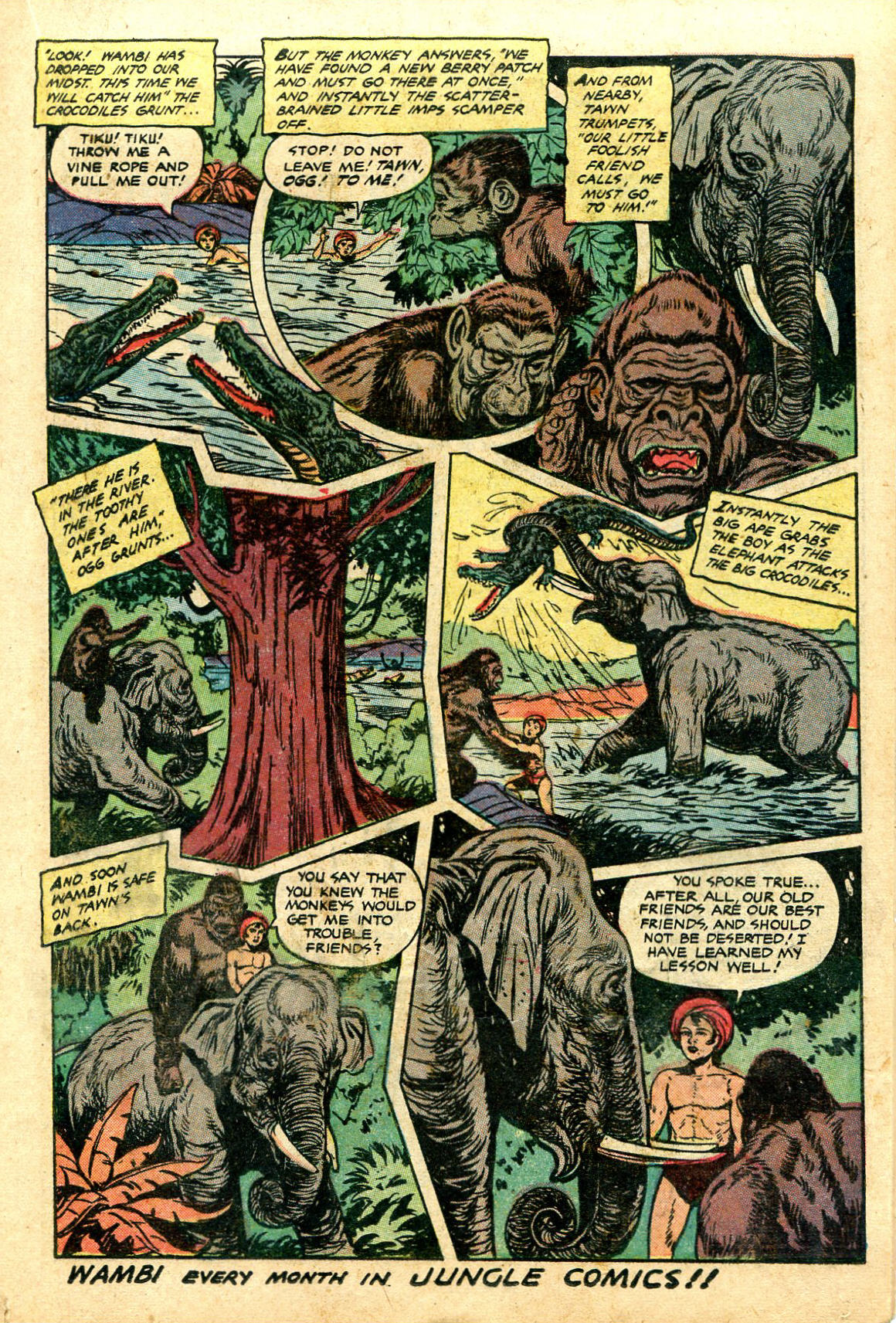 Read online Jungle Comics comic -  Issue #146 - 17