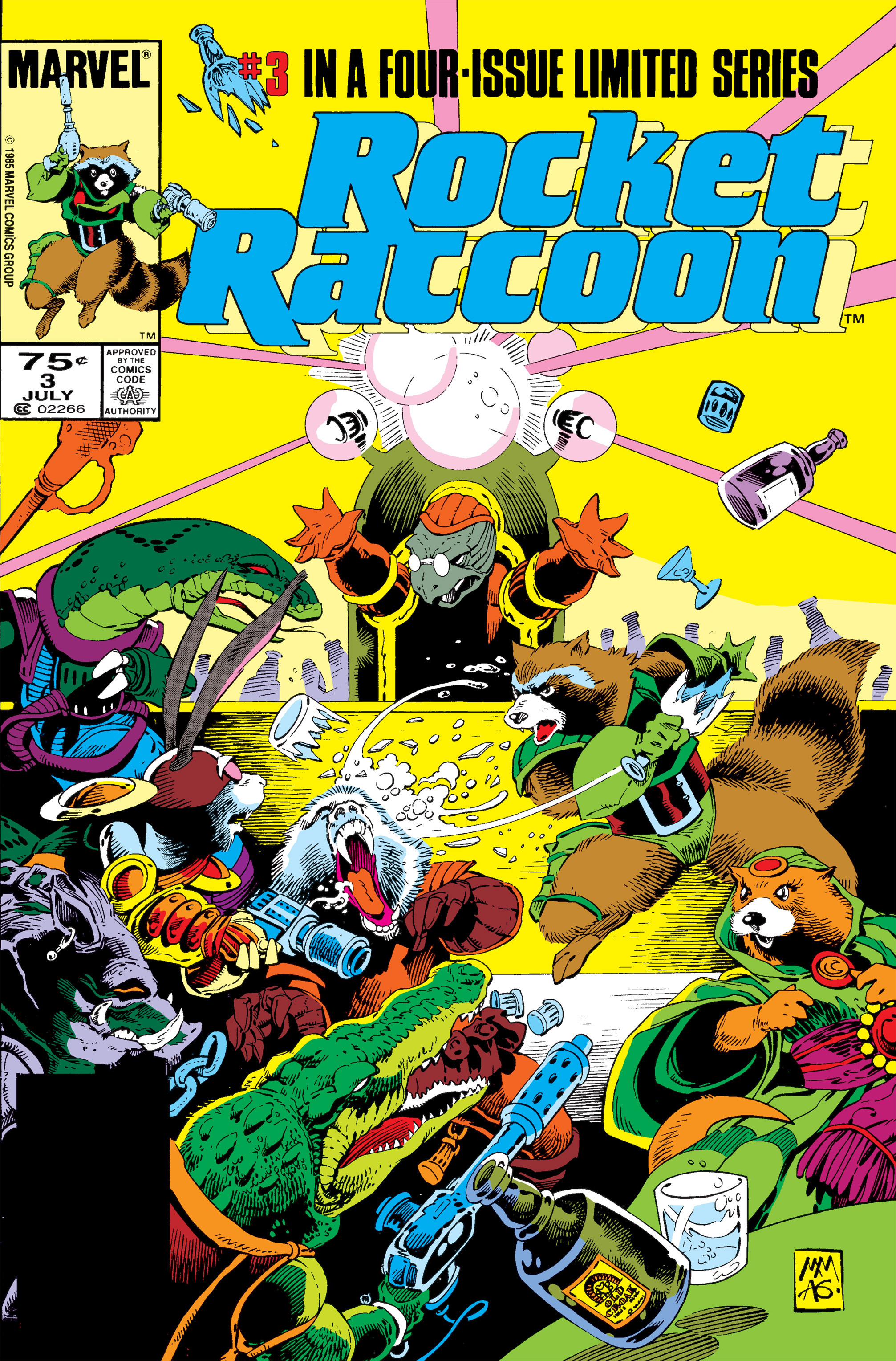 Read online Rocket Raccoon (1985) comic -  Issue #3 - 1