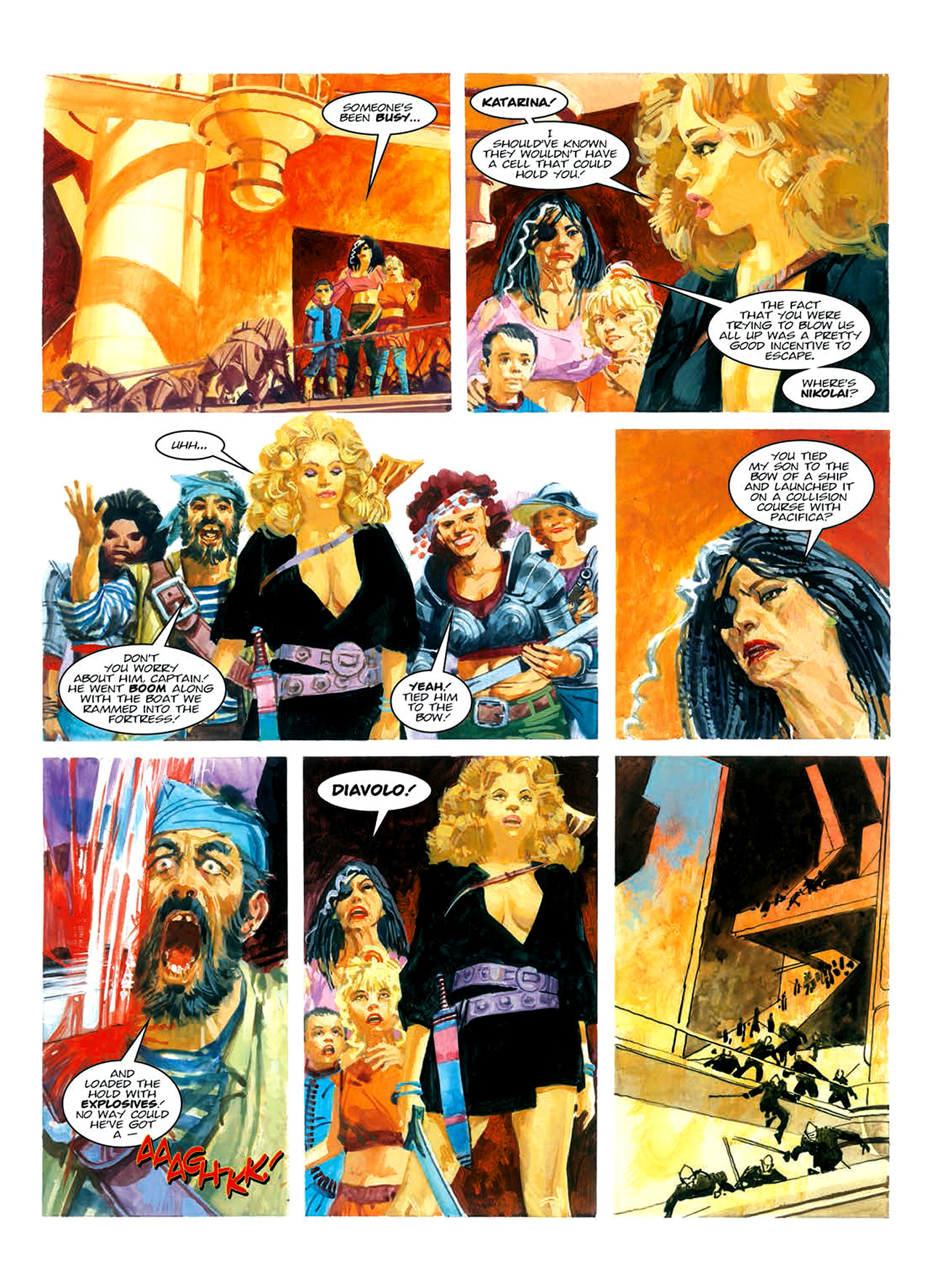 Read online Nikolai Dante comic -  Issue # TPB 7 - 113