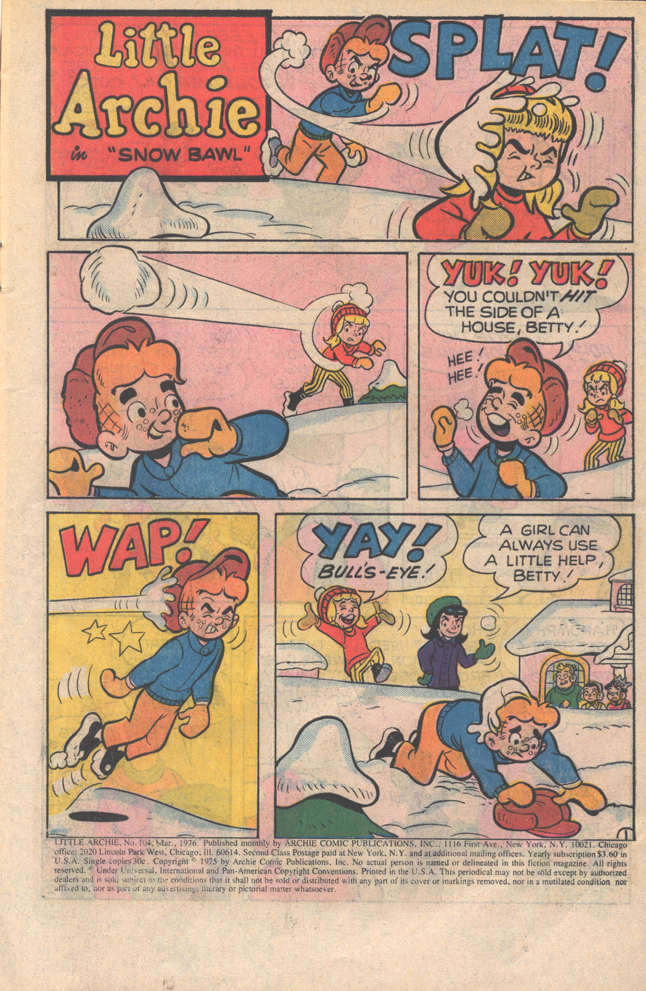 Read online The Adventures of Little Archie comic -  Issue #104 - 3
