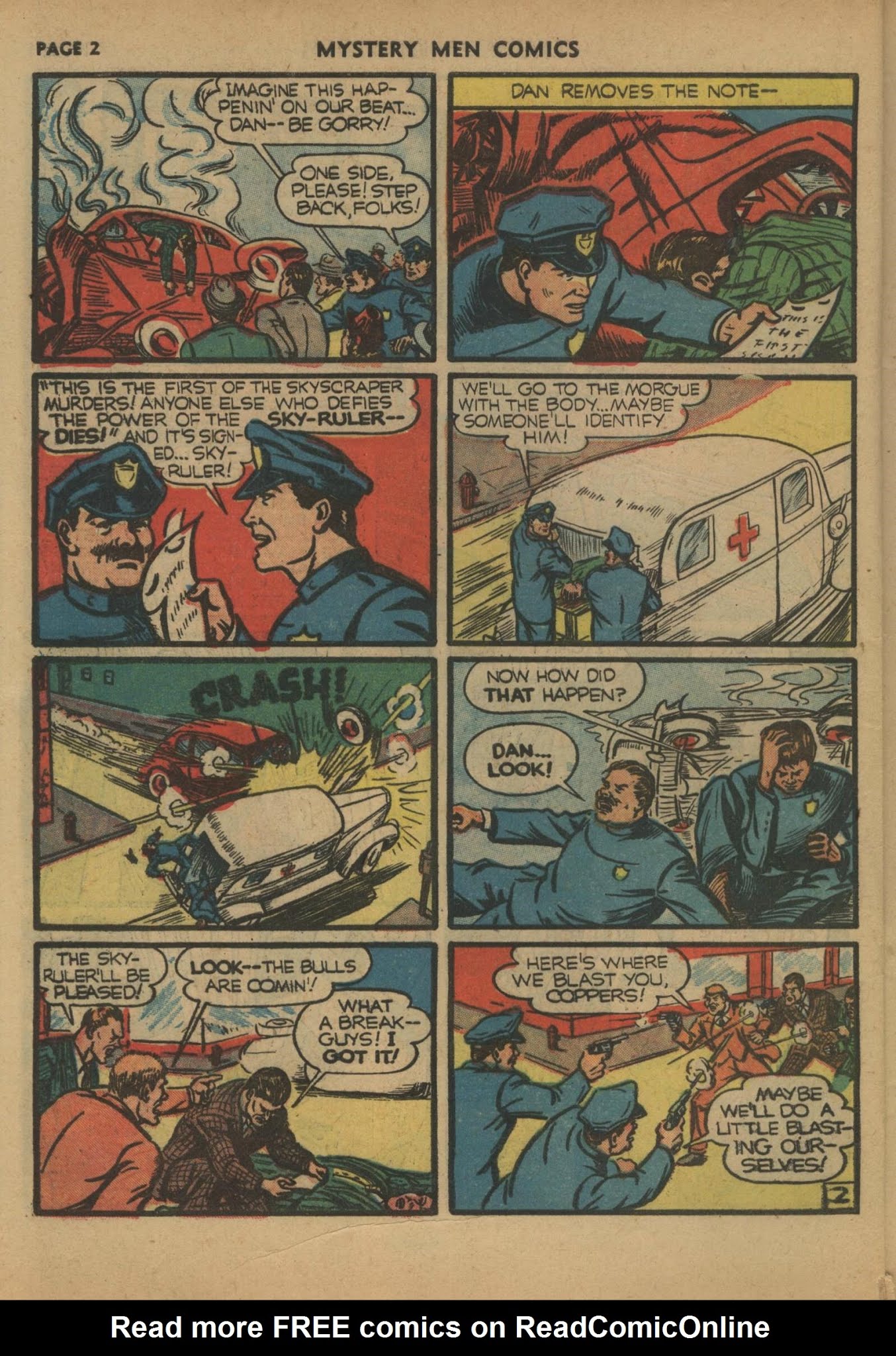 Read online Mystery Men Comics comic -  Issue #19 - 4