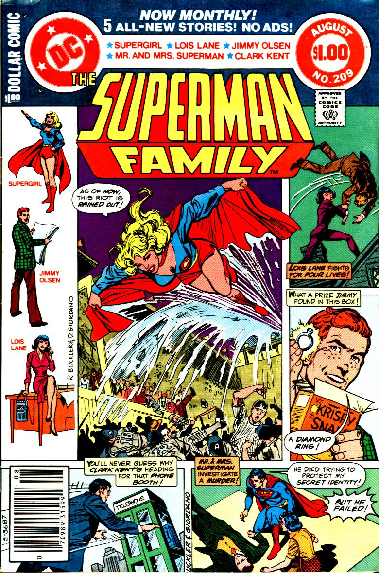 Read online The Superman Family comic -  Issue #209 - 1