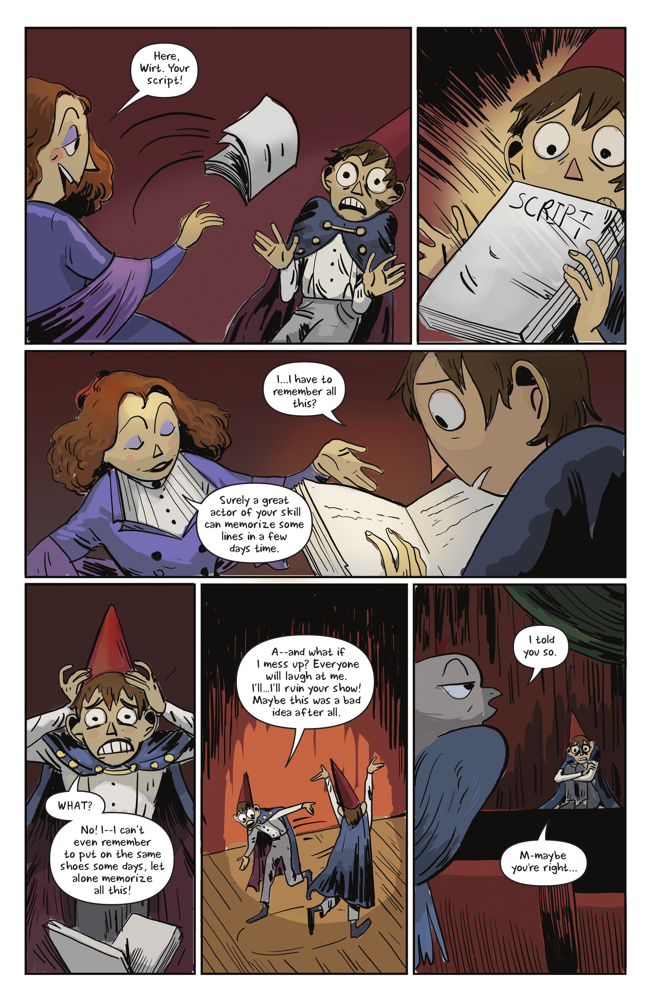 Read online Over the Garden Wall: Soulful Symphonies comic -  Issue # TPB - 40