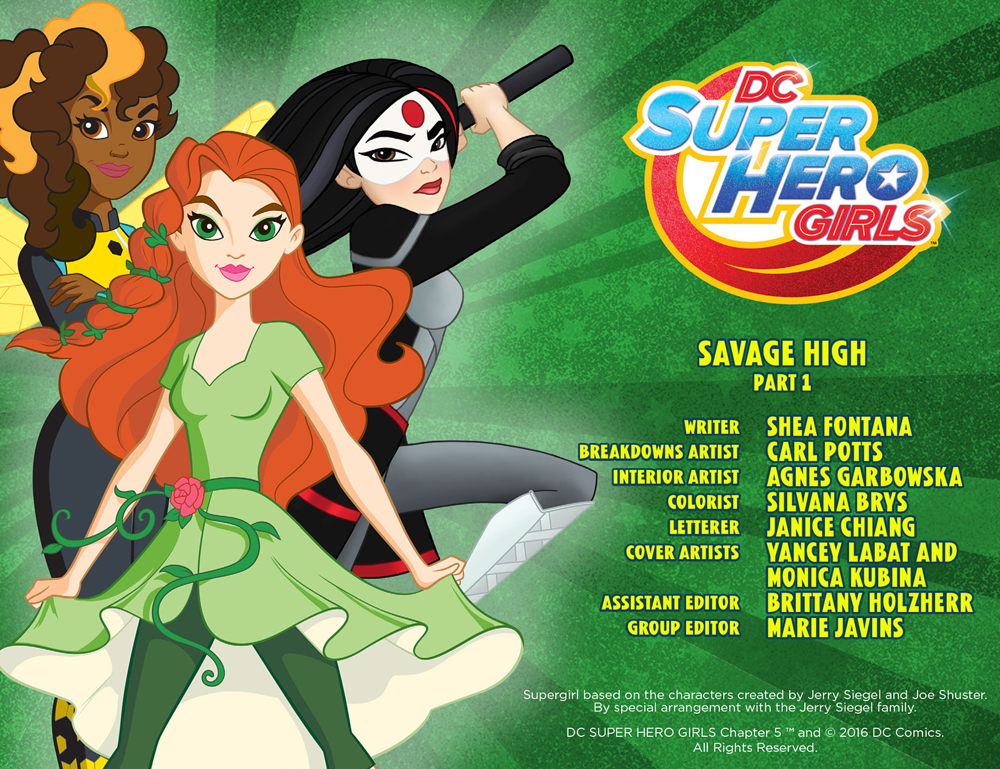 Read online DC Super Hero Girls: Past Times at Super Hero High comic -  Issue #5 - 3