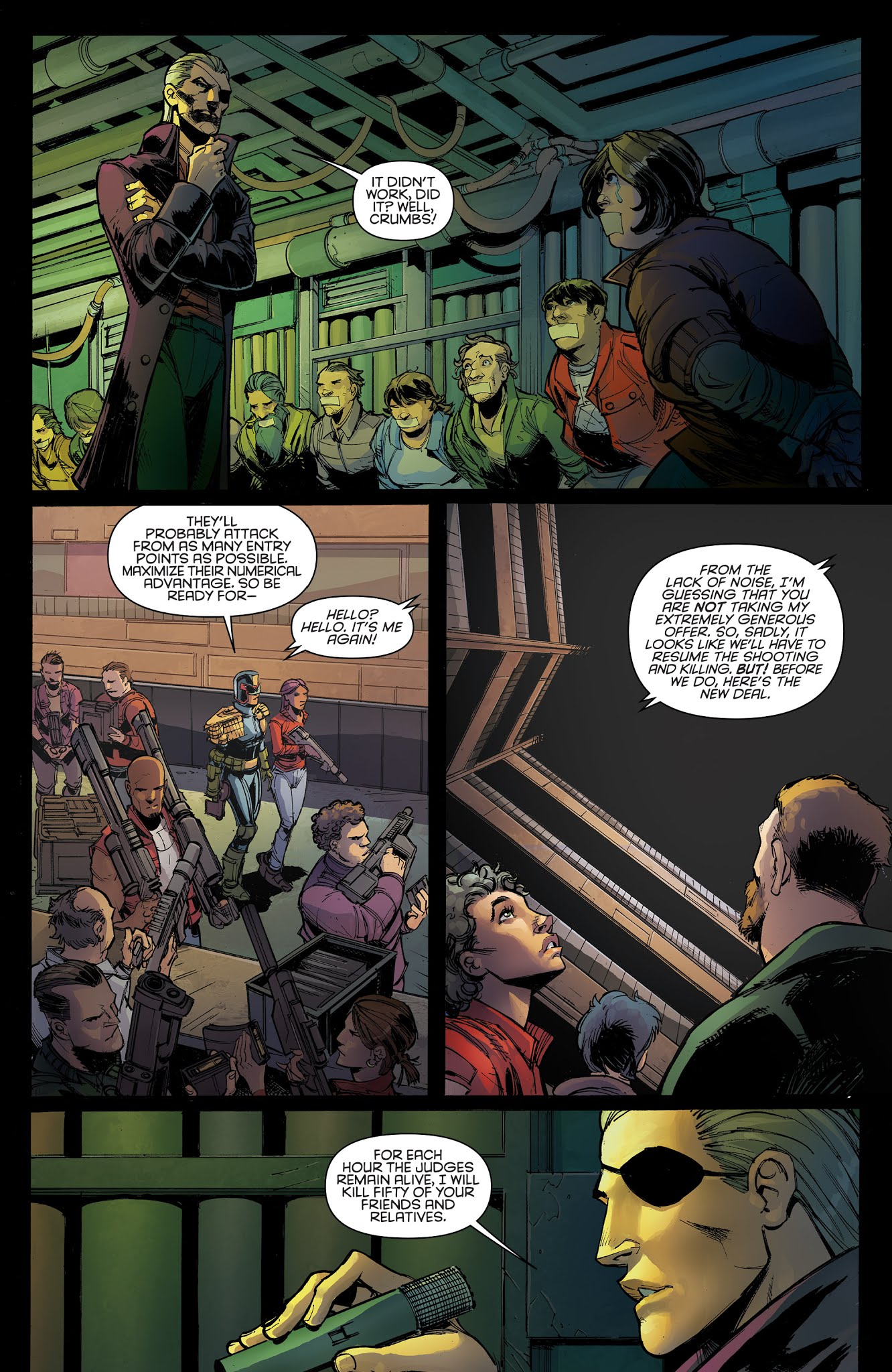 Read online Judge Dredd: Under Siege comic -  Issue #3 - 19